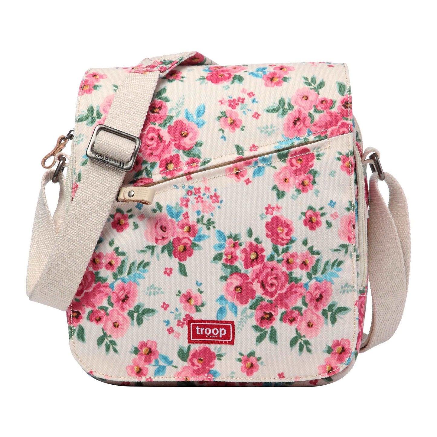 TRP0238 Troop London Classic Canvas Across Body Bag-12