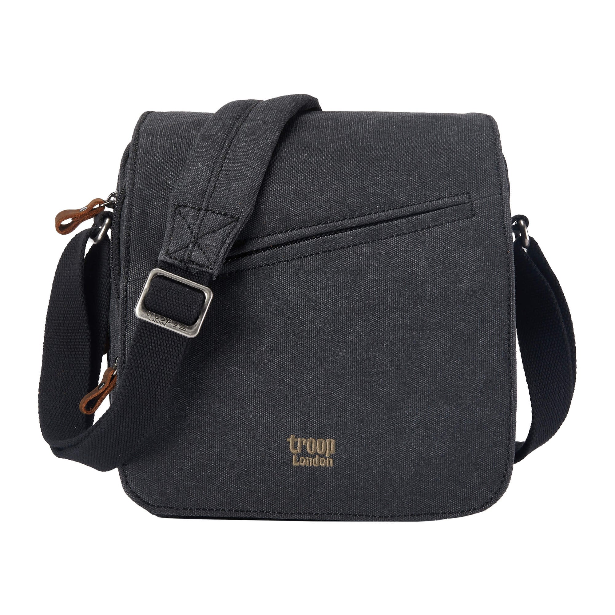 TRP0238 Troop London Classic Canvas Across Body Bag - mezetto
