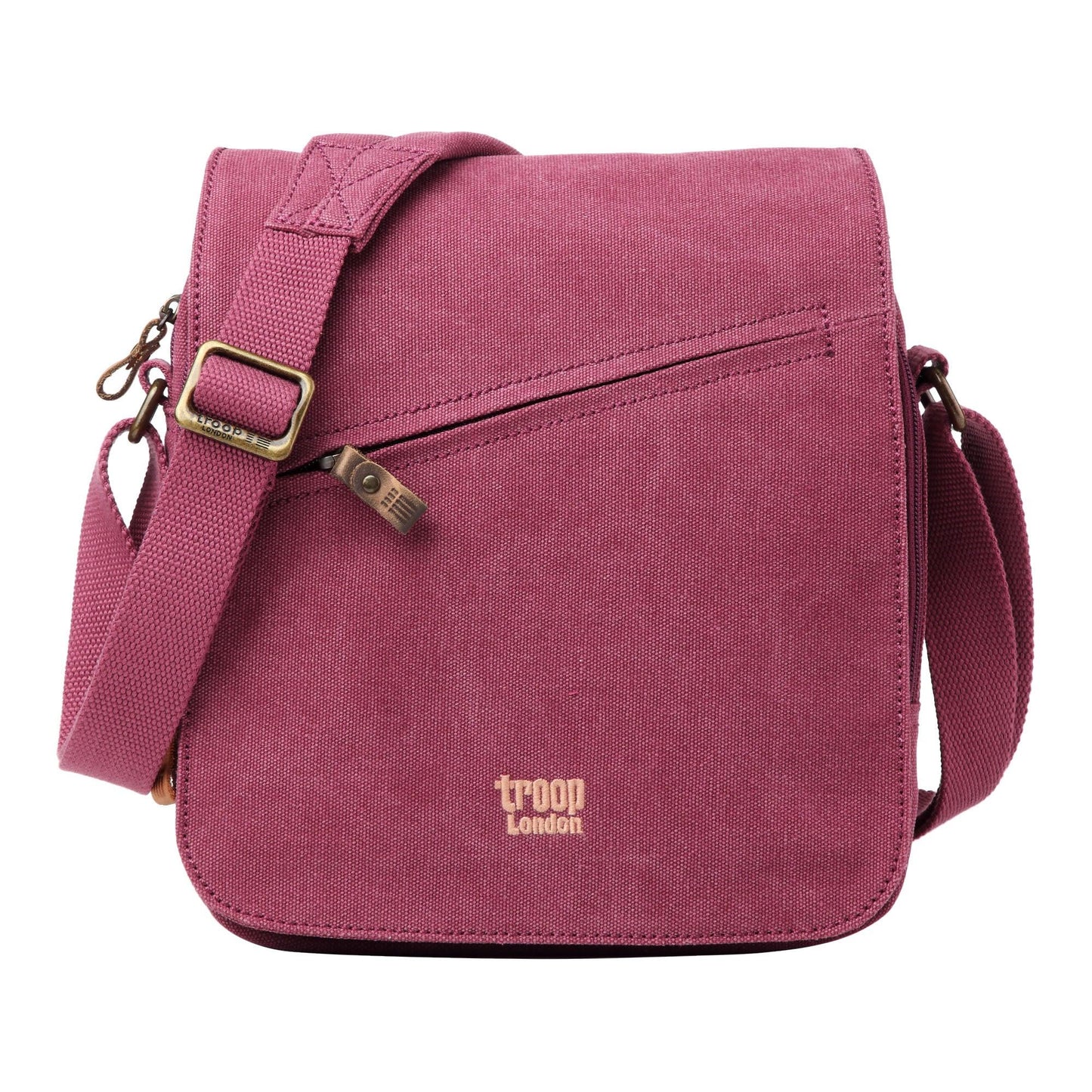 TRP0238 Troop London Classic Canvas Across Body Bag-11
