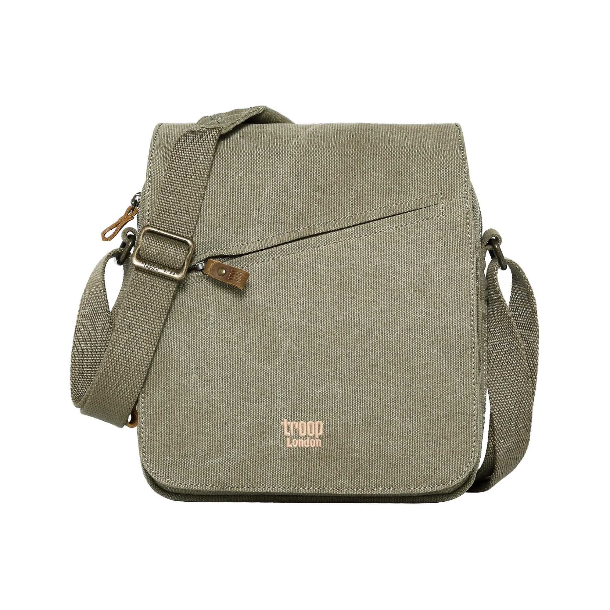 TRP0238 Troop London Classic Canvas Across Body Bag-7