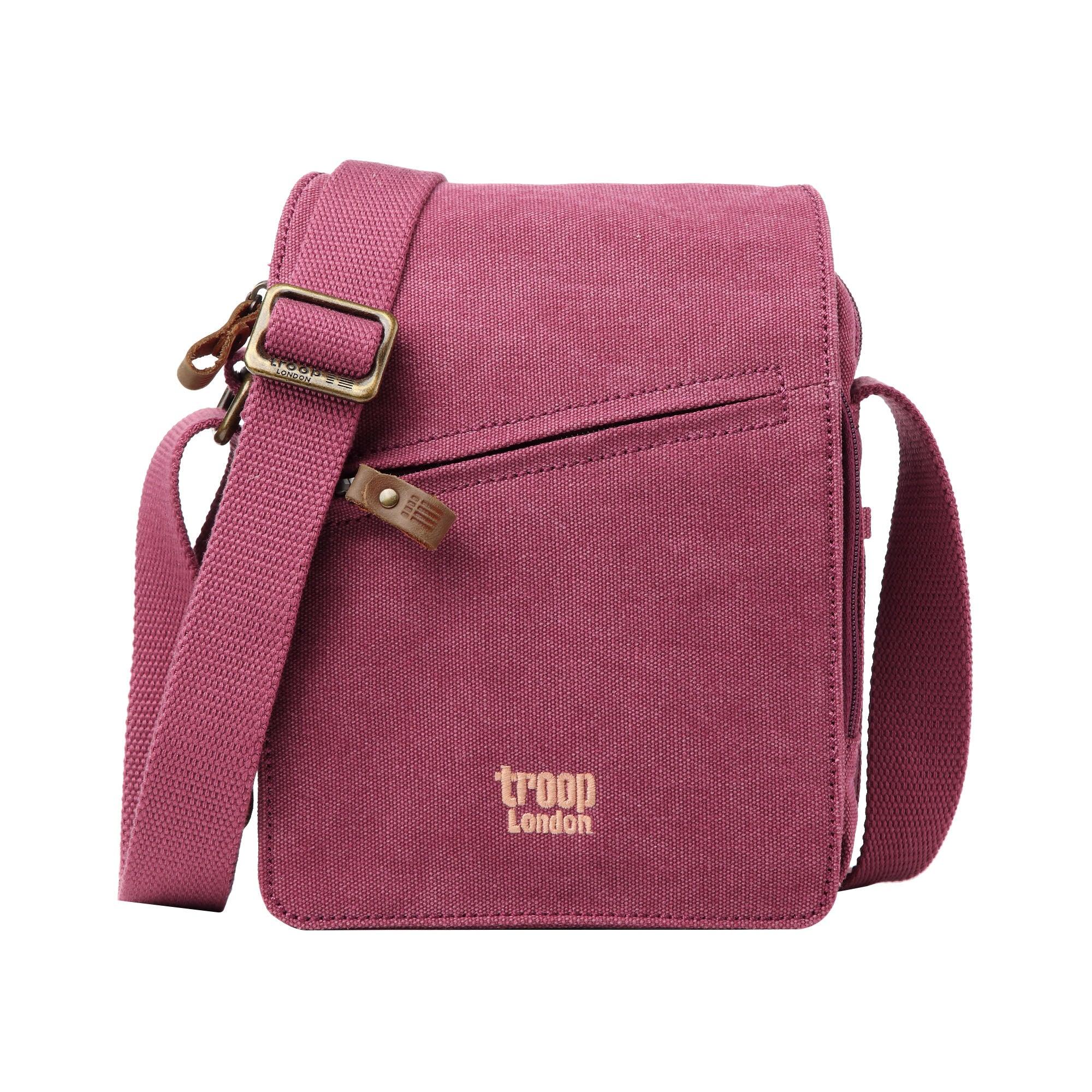 TRP0239 Troop London Classic Canvas Across Body Bag-11