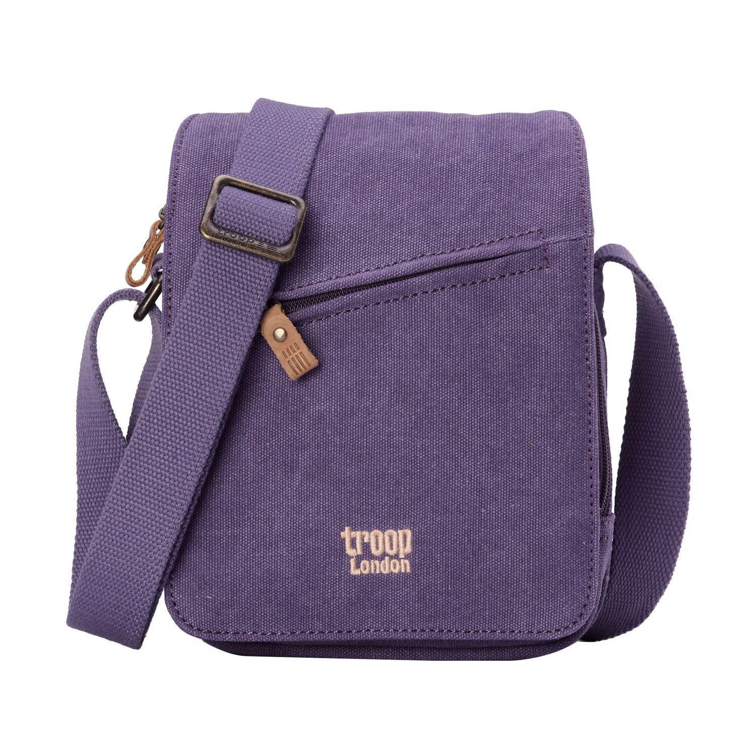 TRP0239 Troop London Classic Canvas Across Body Bag-9