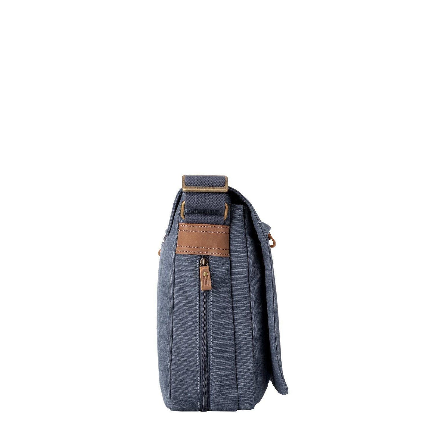 TRP0240 Troop London Classic Canvas Laptop Messenger Bag - 16.5 Diagonally-3