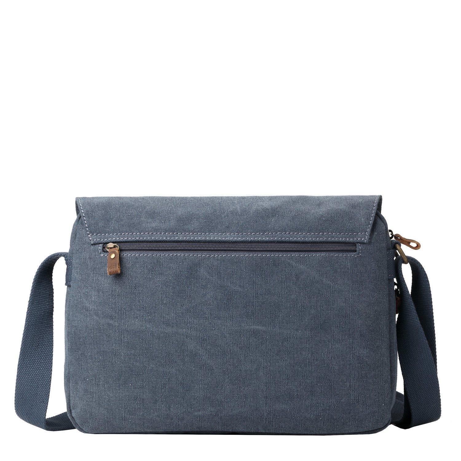 TRP0241 Troop London Classic Canvas Messenger Bag-2