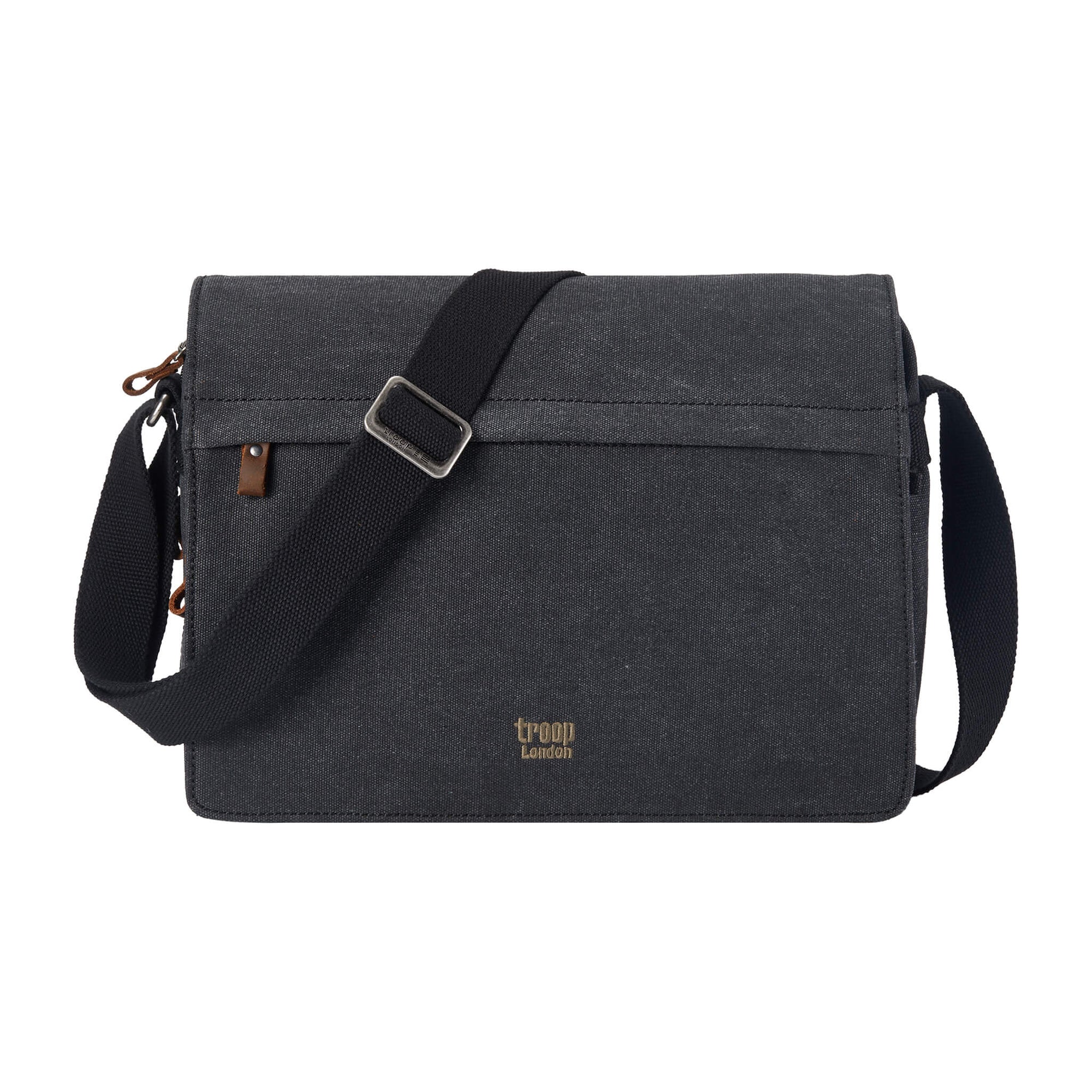 TRP0241 Troop London Classic Canvas Messenger Bag - mezetto