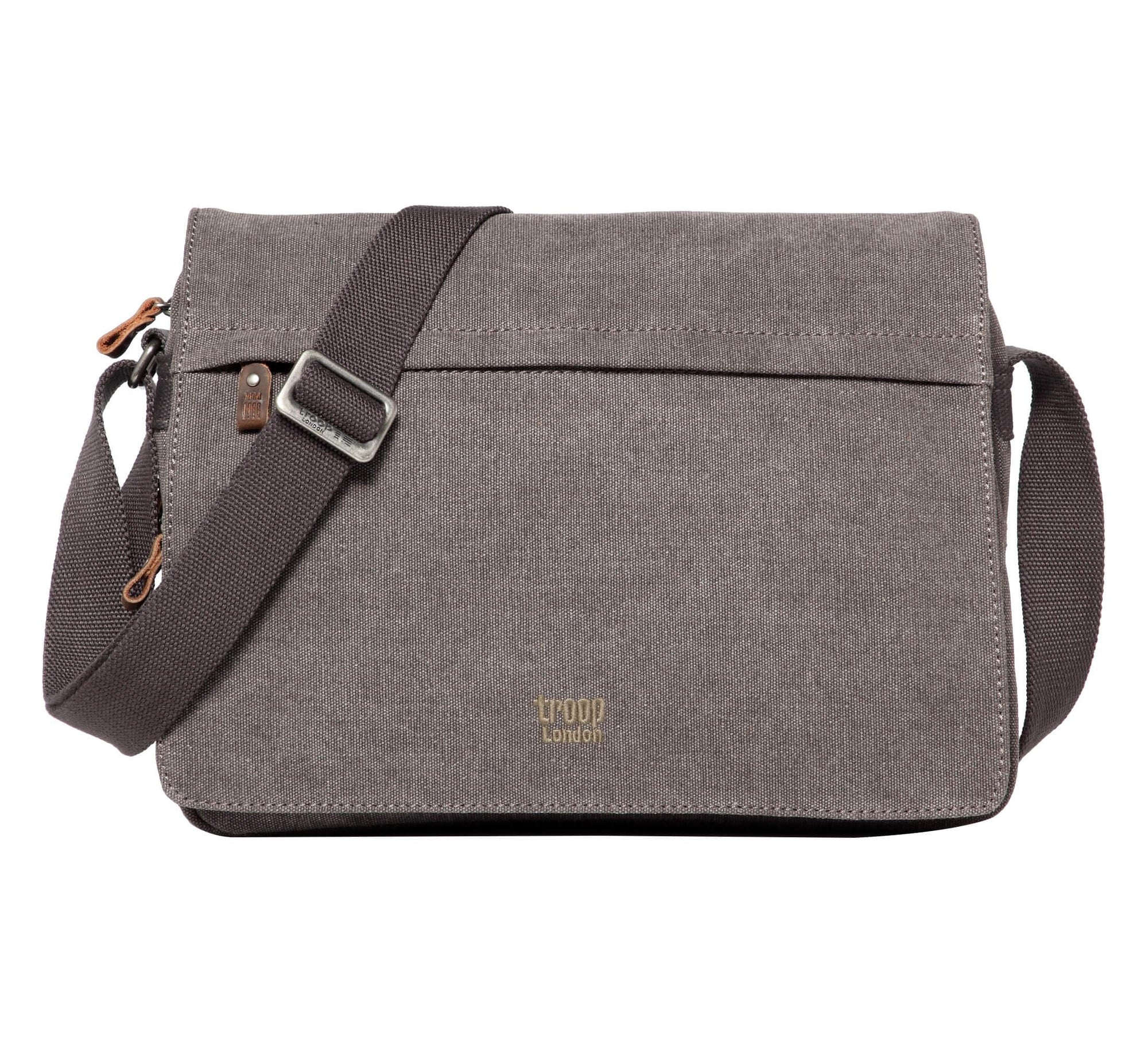 TRP0241 Troop London Classic Canvas Messenger Bag-5