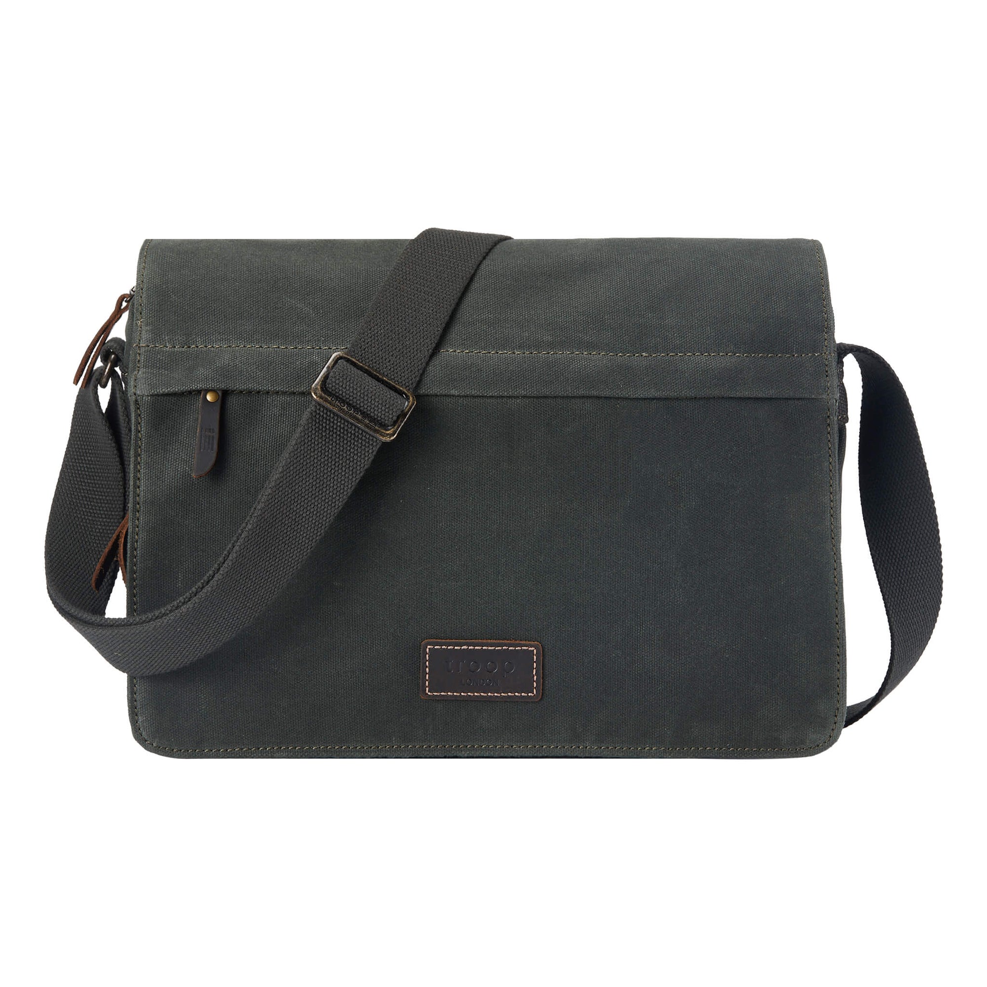 TRP0241 Troop London Classic Canvas Messenger Bag - mezetto