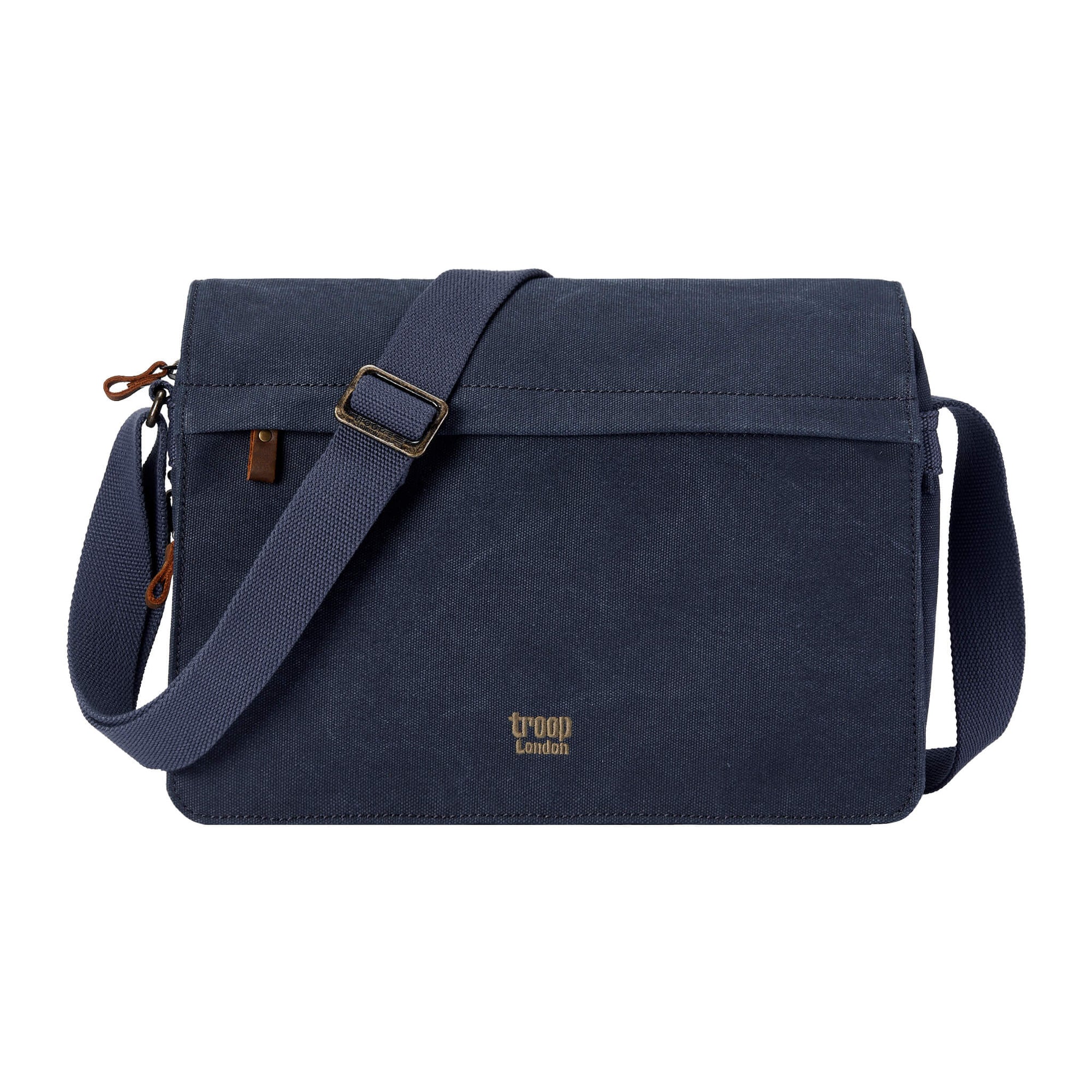 TRP0241 Troop London Classic Canvas Messenger Bag - mezetto