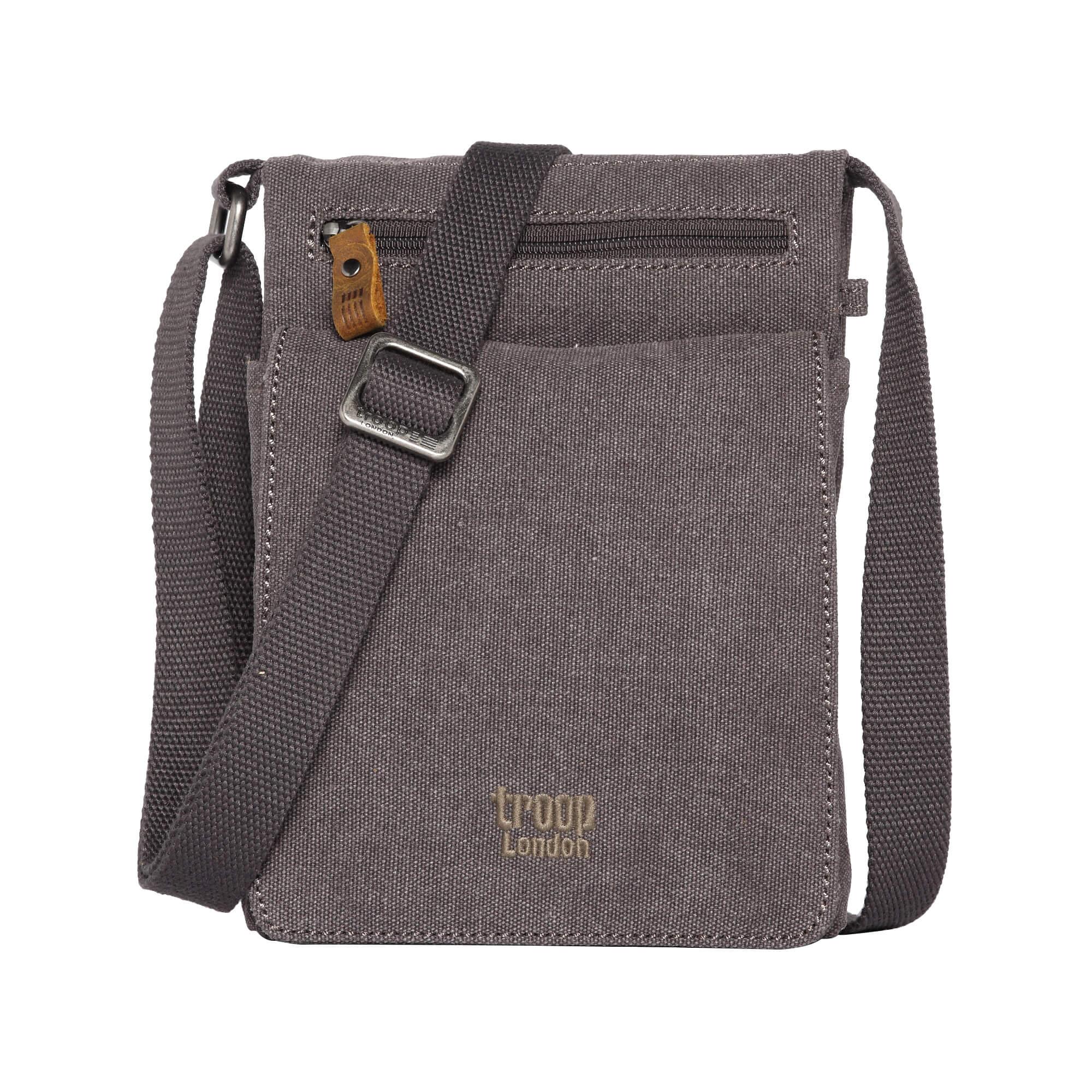 TRP0243 Troop London Classic Canvas Across Body Bag-5