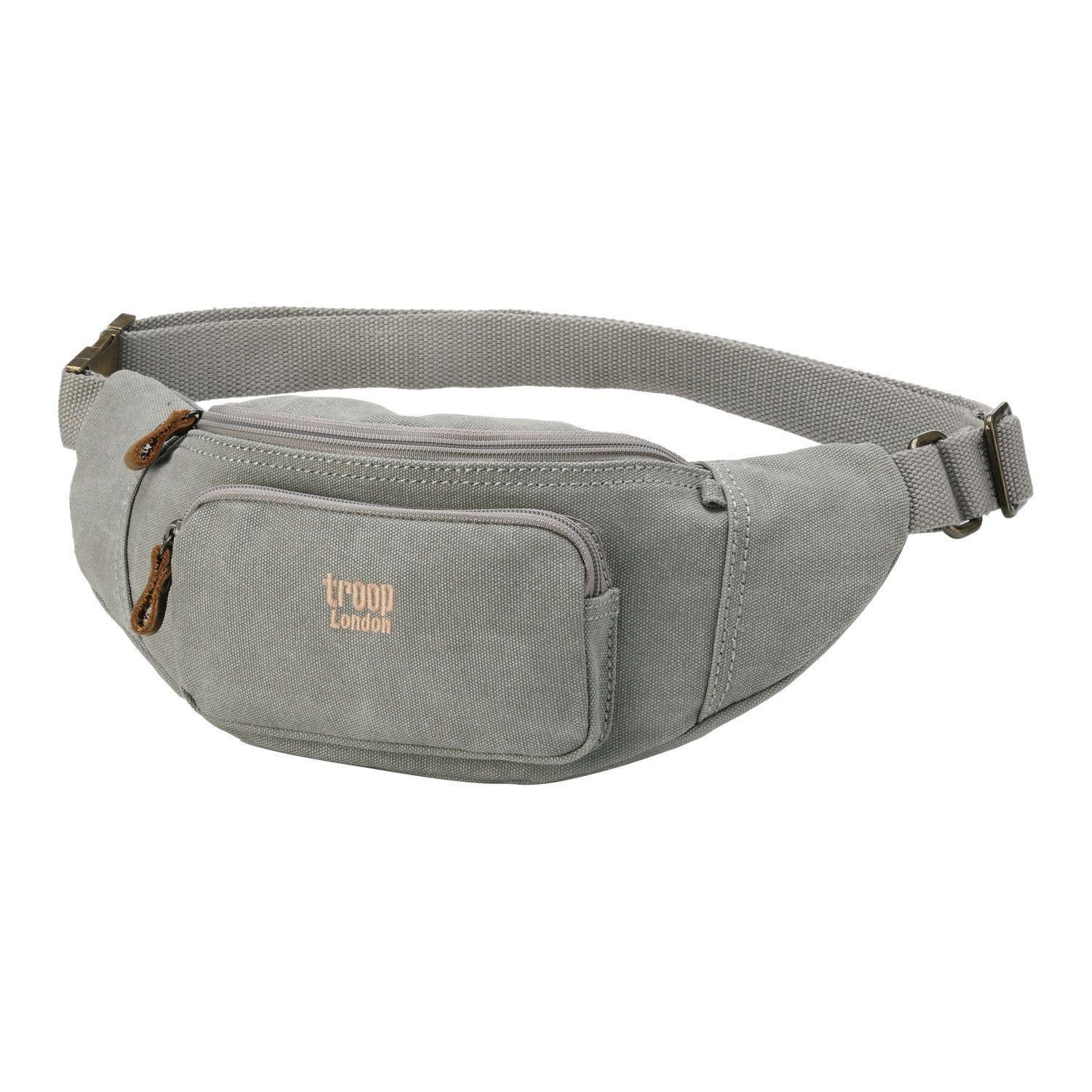 TRP0244 Troop London Classic Canvas Waist Bag - mezetto