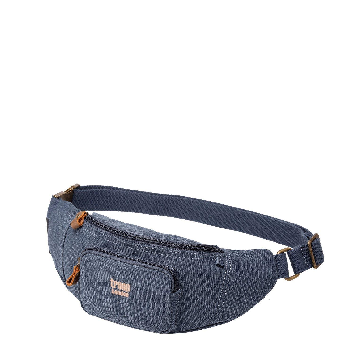 TRP0244 Troop London Classic Canvas Waist Bag - mezetto