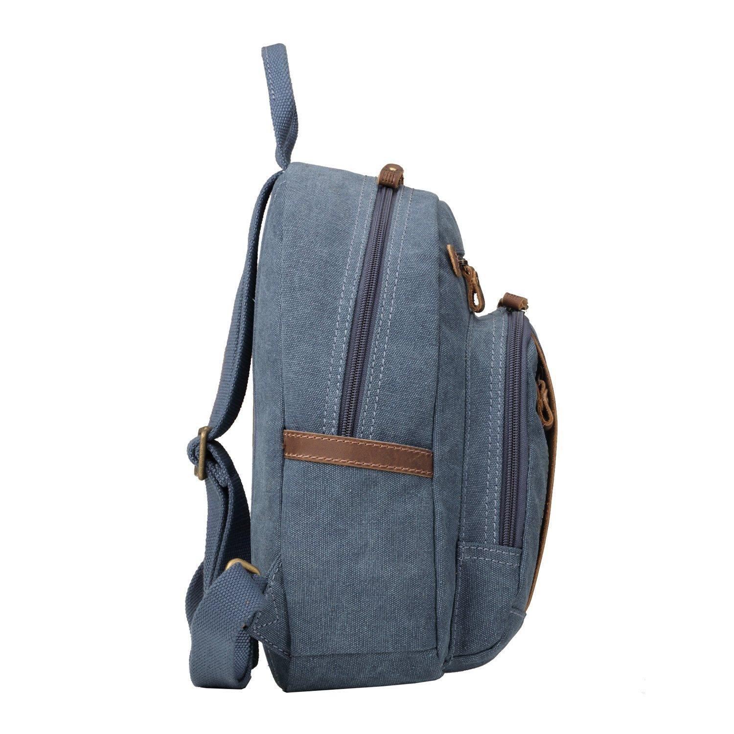 TRP0255 Troop London Classic Canvas Backpack - Small - mezetto