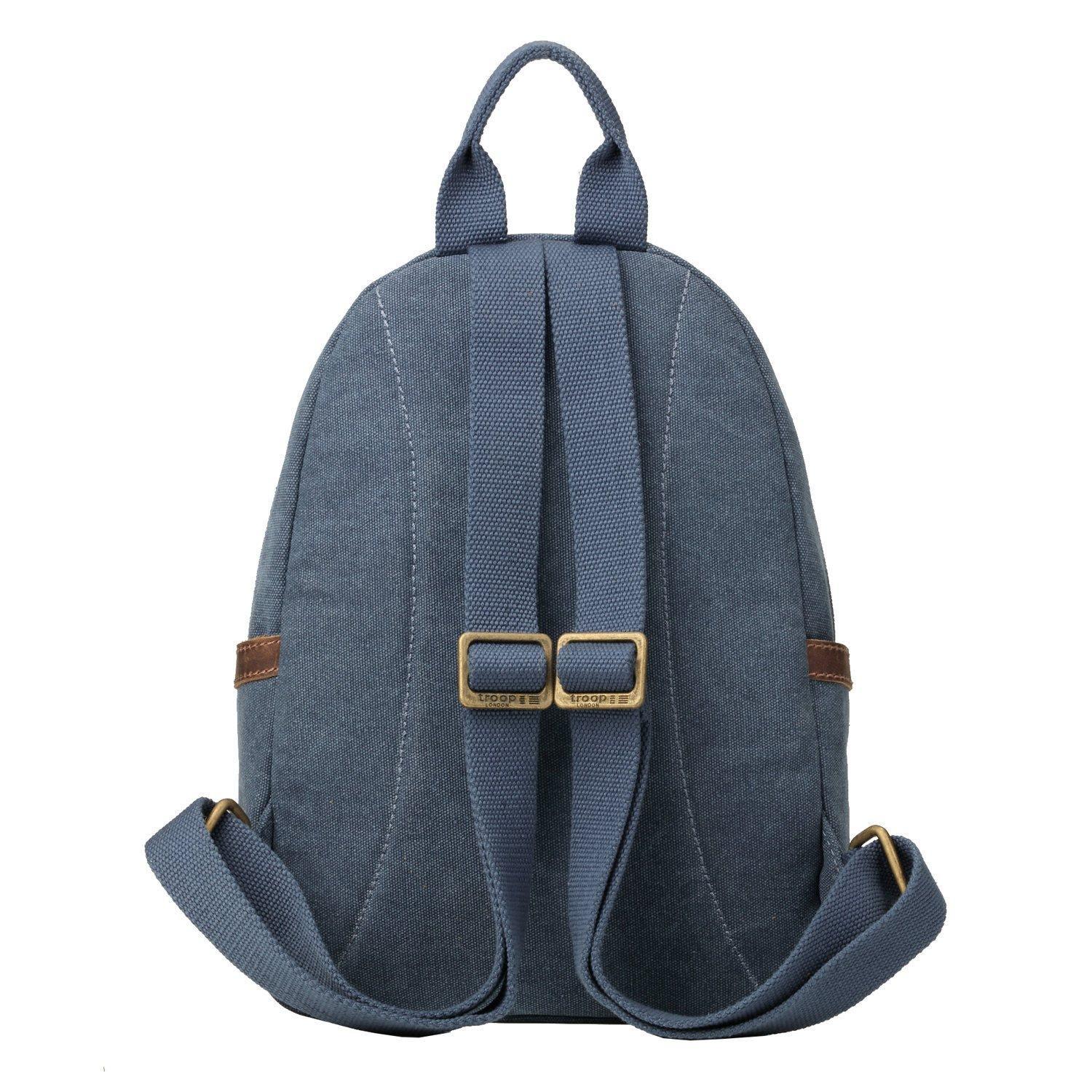 TRP0255 Troop London Classic Canvas Backpack - Small - mezetto