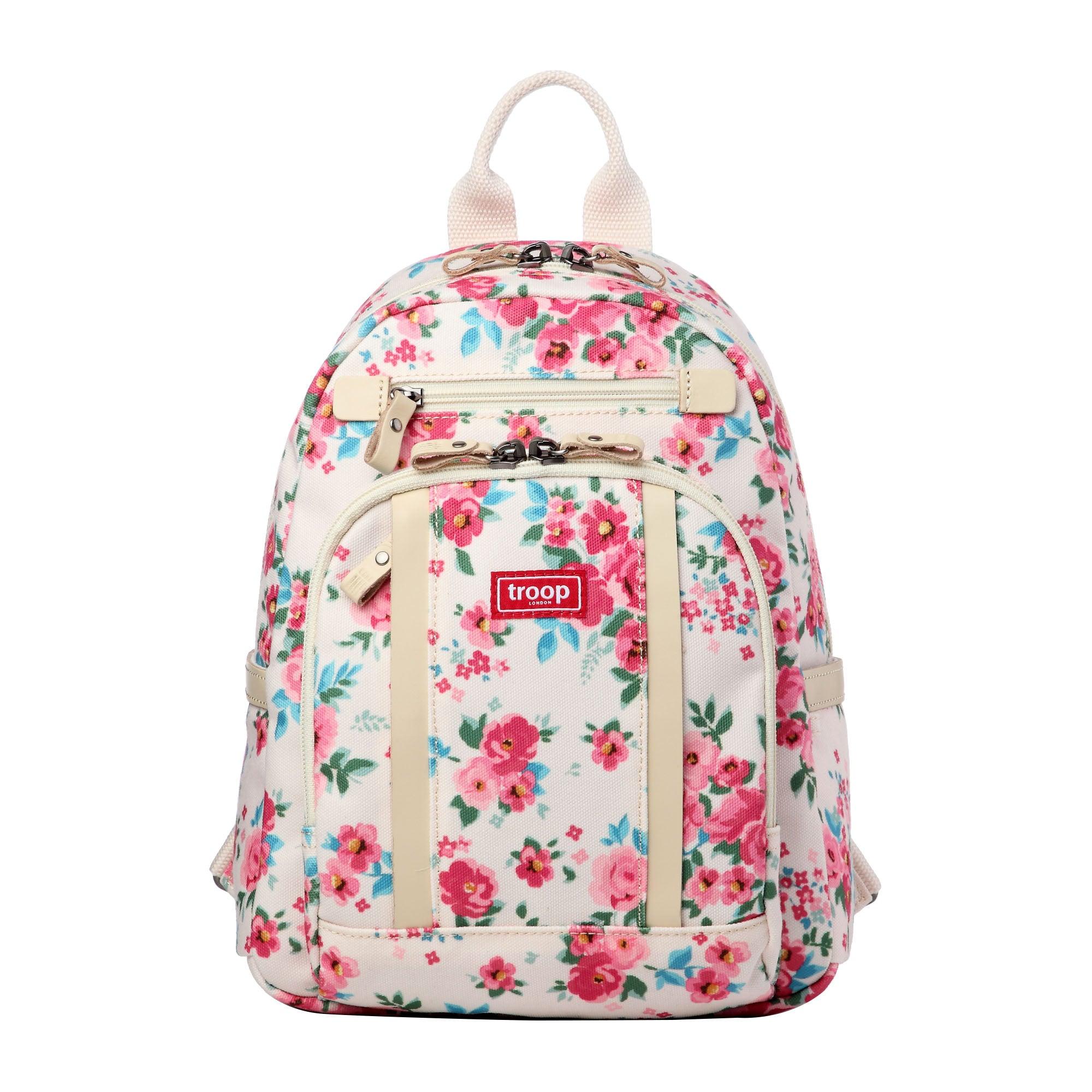 TRP0255 Troop London Classic Canvas Backpack - Small - mezetto