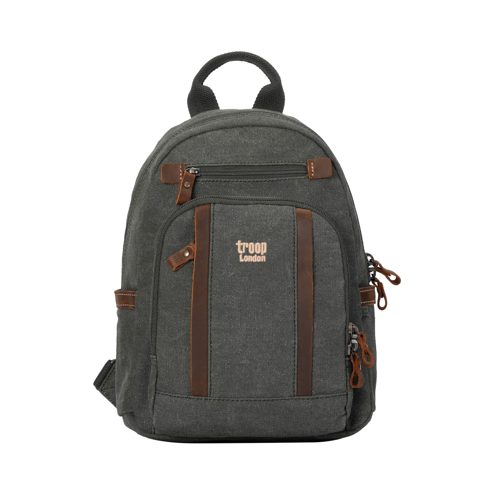 TRP0255 Troop London Classic Canvas Backpack - Small - mezetto