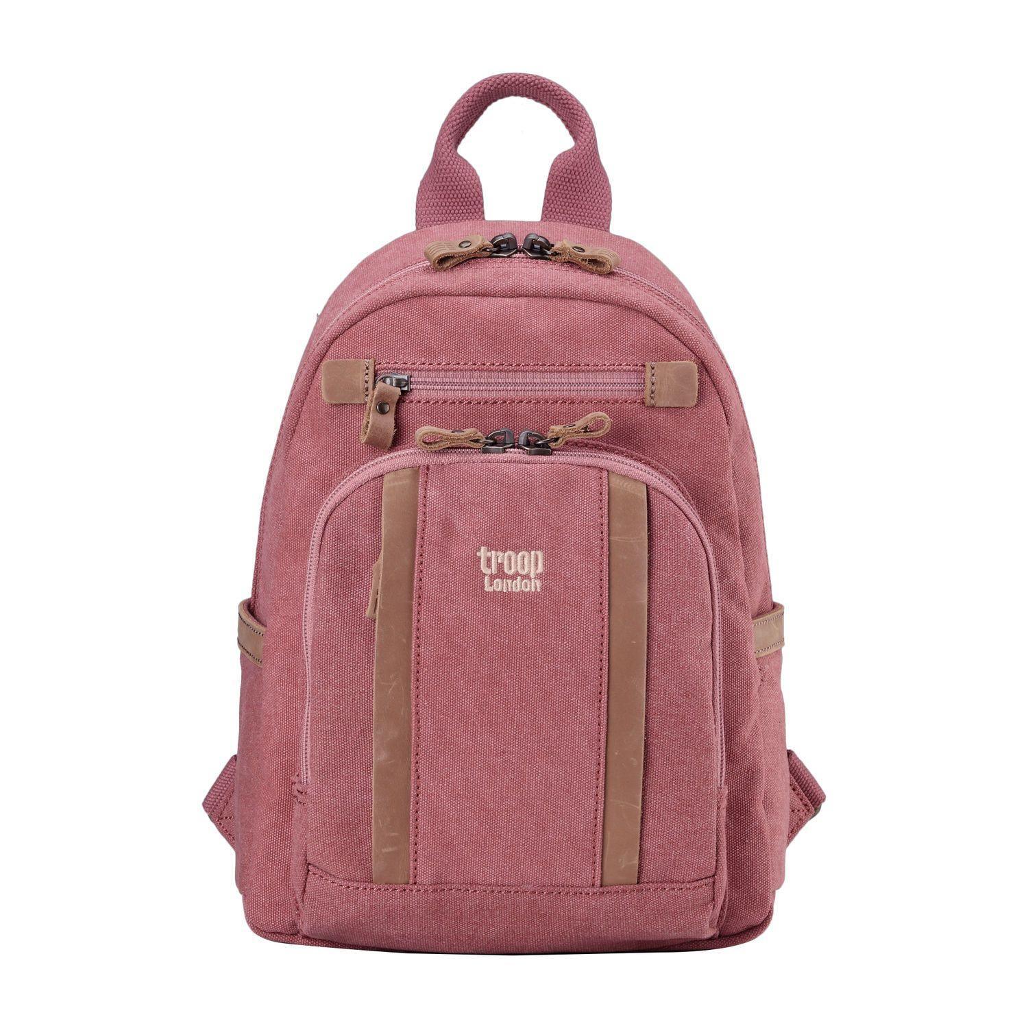 TRP0255 Troop London Classic Canvas Backpack - Small - mezetto