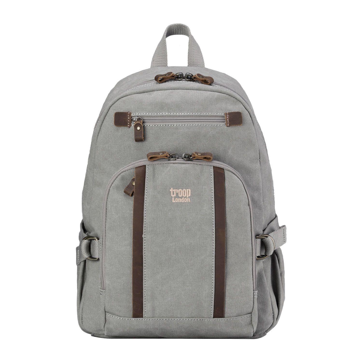 TRP0256 Troop London Classic Canvas Backpack - Medium-8