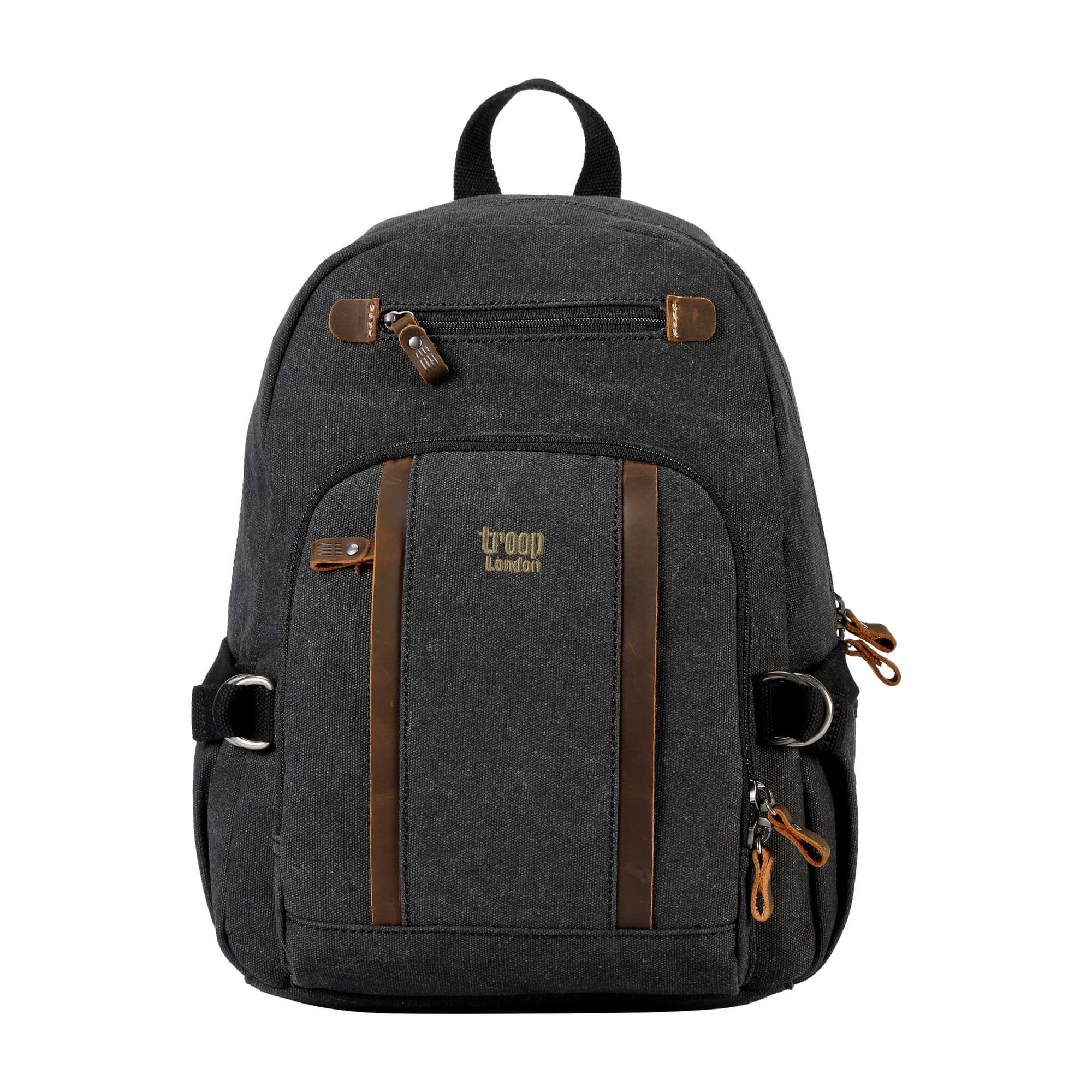 TRP0256 Troop London Classic Canvas Backpack - Medium-9