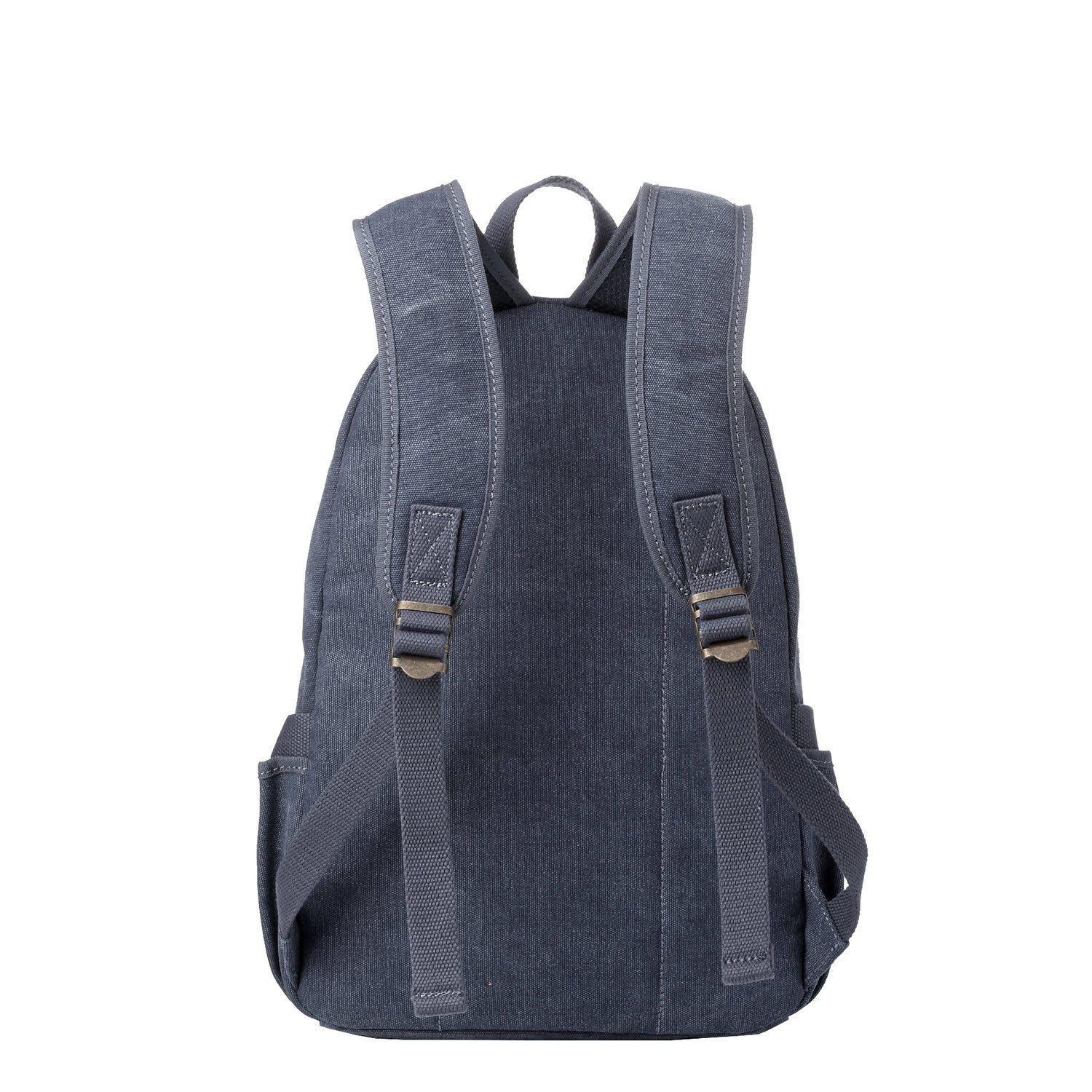 TRP0256 Troop London Classic Canvas Backpack - Medium - mezetto