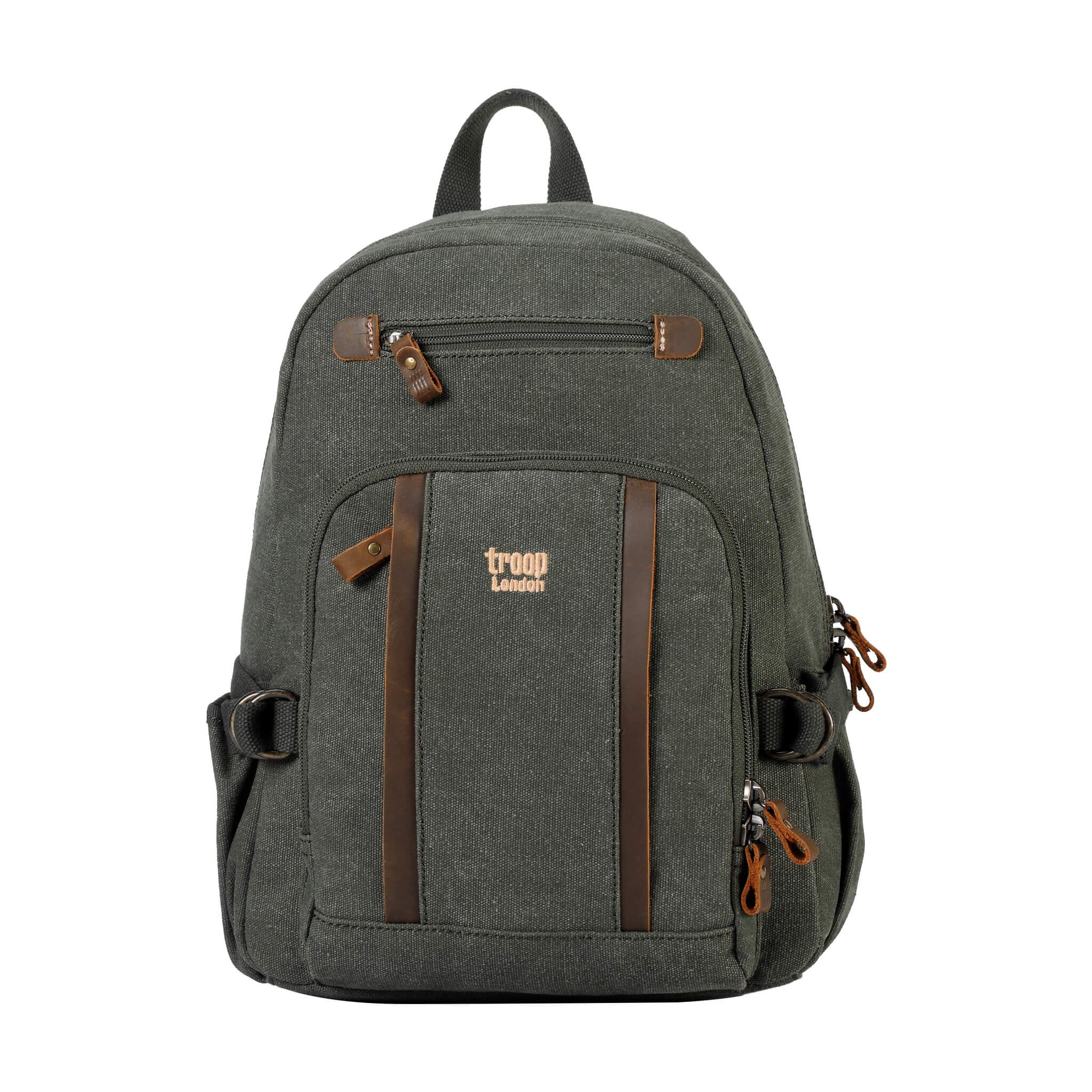 TRP0256 Troop London Classic Canvas Backpack - Medium - mezetto