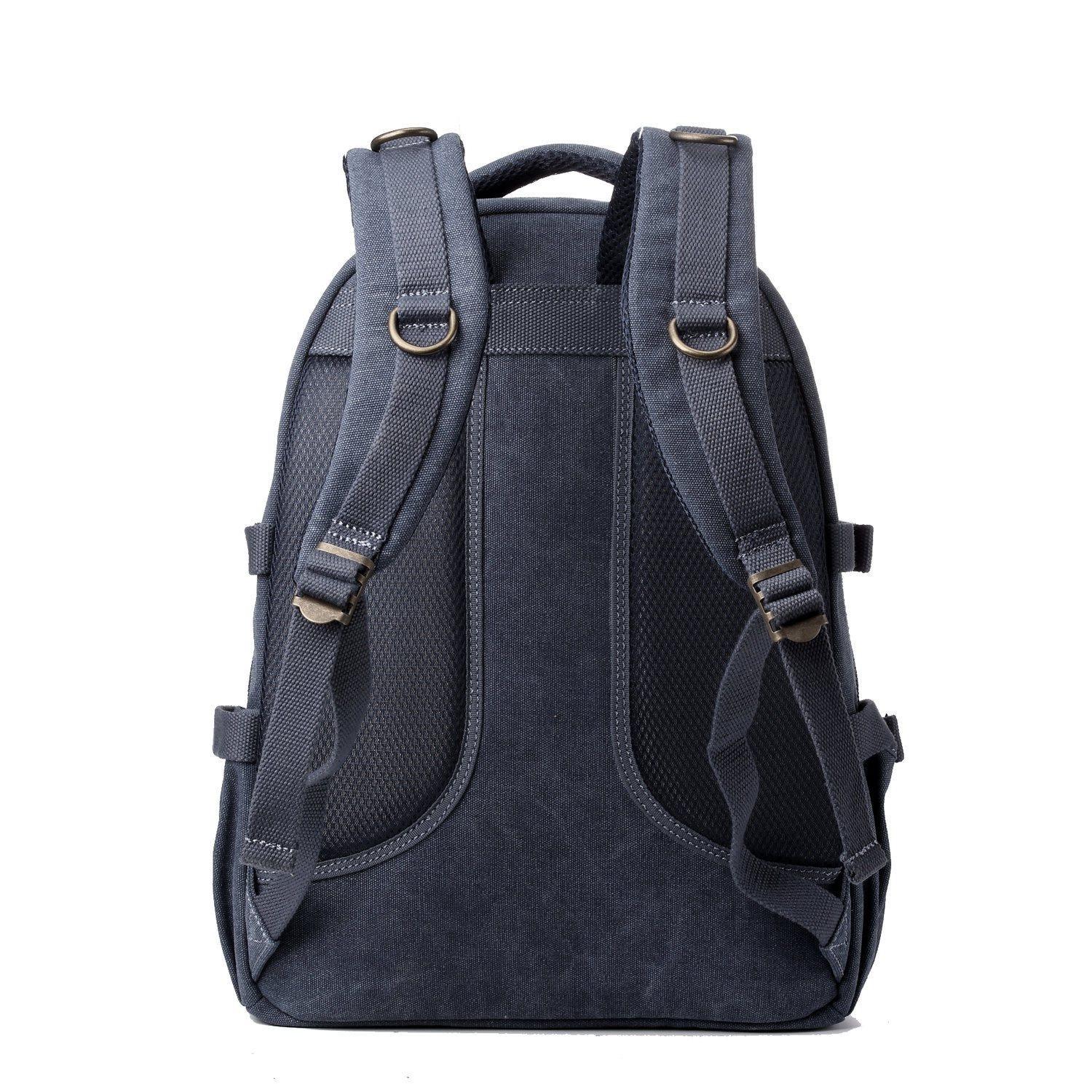 TRP0257 Troop London Classic Canvas Laptop Backpack - Large - mezetto