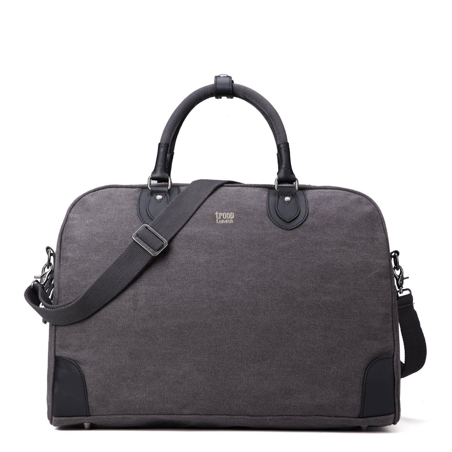 TRP0263 Troop London Classic Canvas Holdall - Large - mezetto