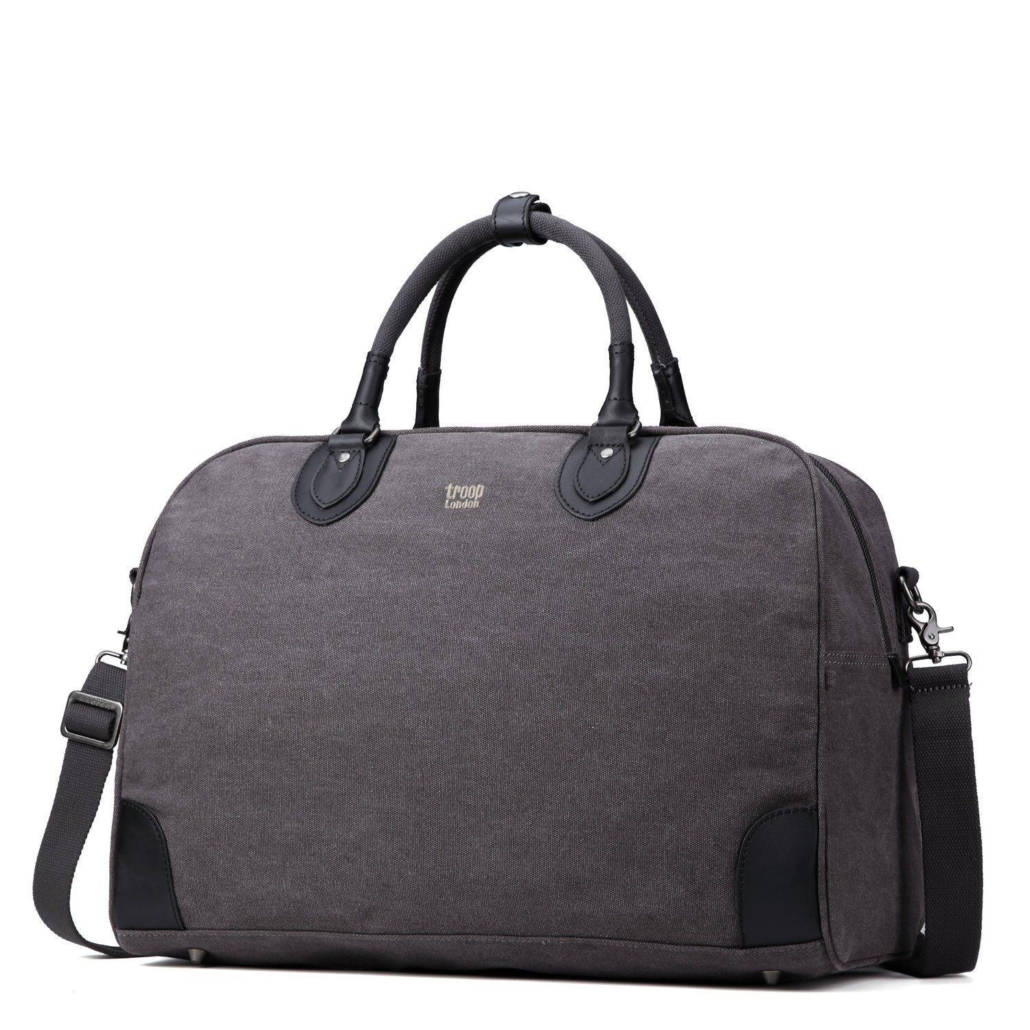 TRP0263 Troop London Classic Canvas Holdall - Large - mezetto