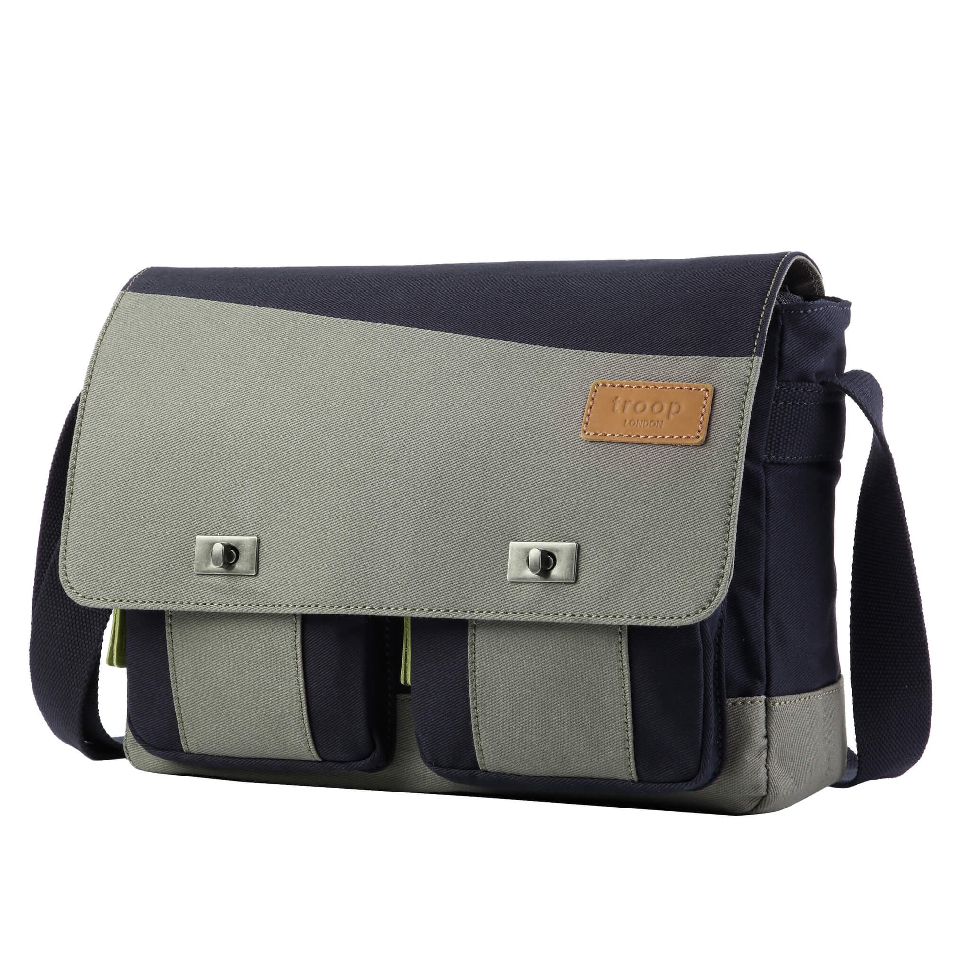 TRP0316 Troop London Heritage Messenger Bag - mezetto