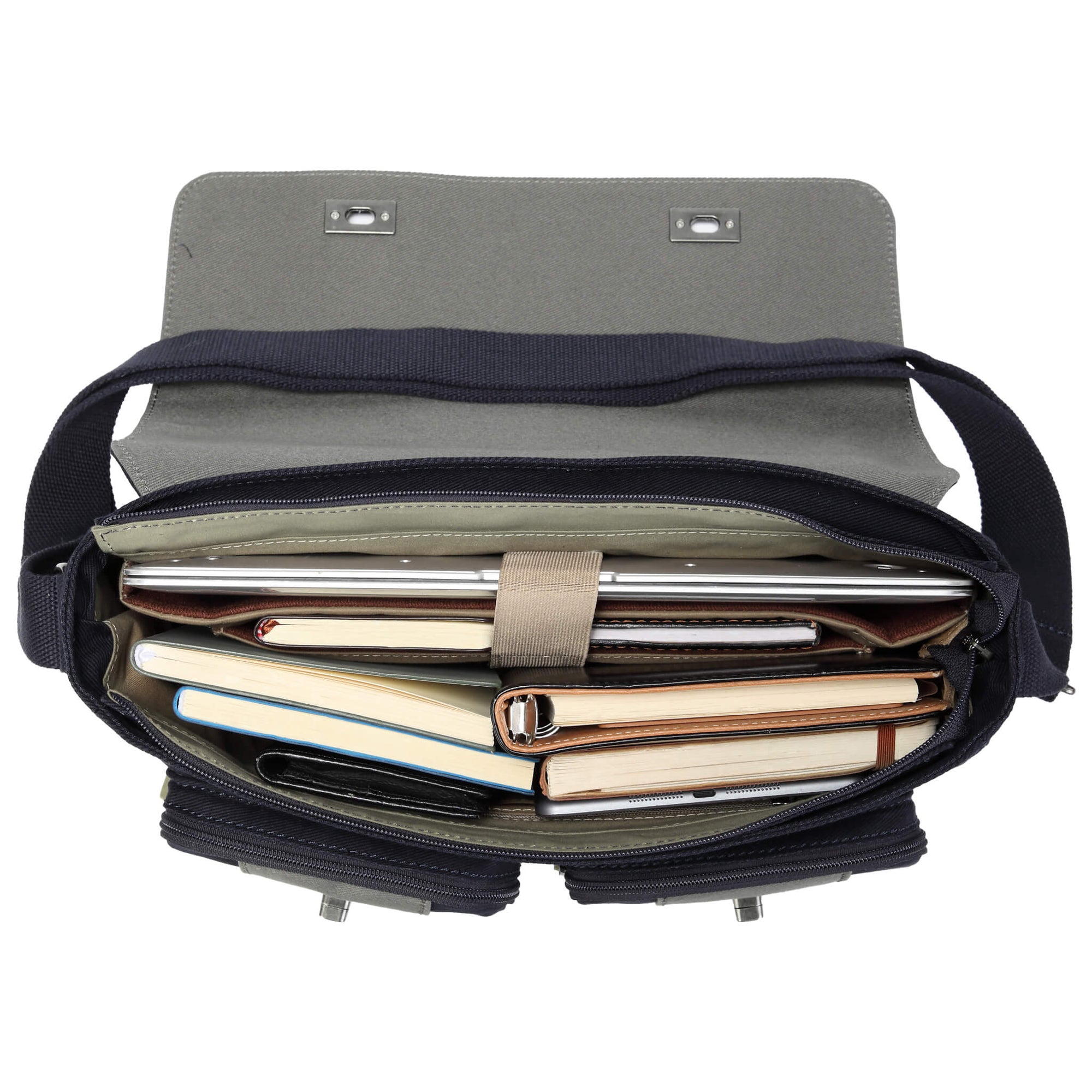 TRP0316 Troop London Heritage Messenger Bag - mezetto