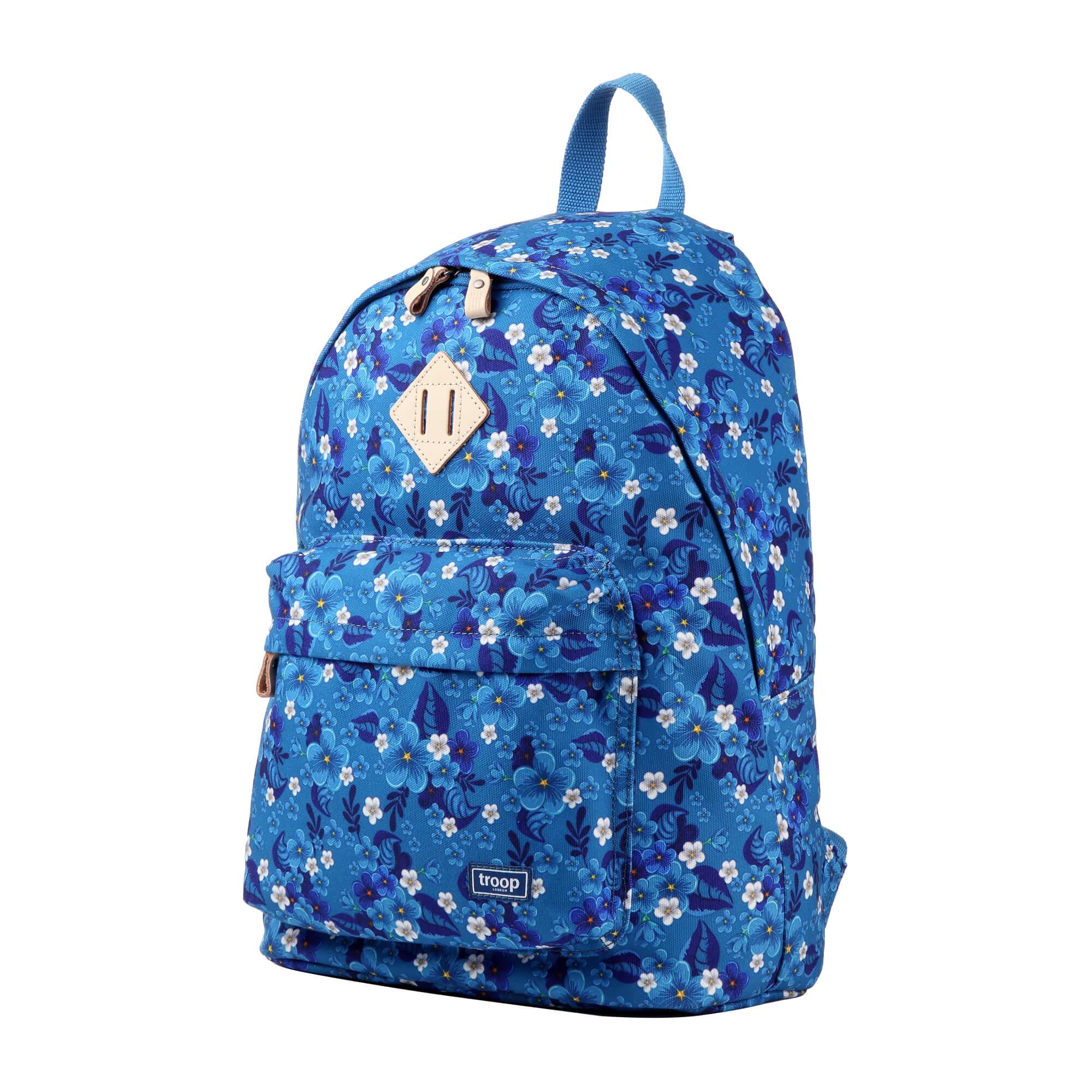 TRP0384 Troop London Heritage Canvas Backpack, Casual Daypack-17