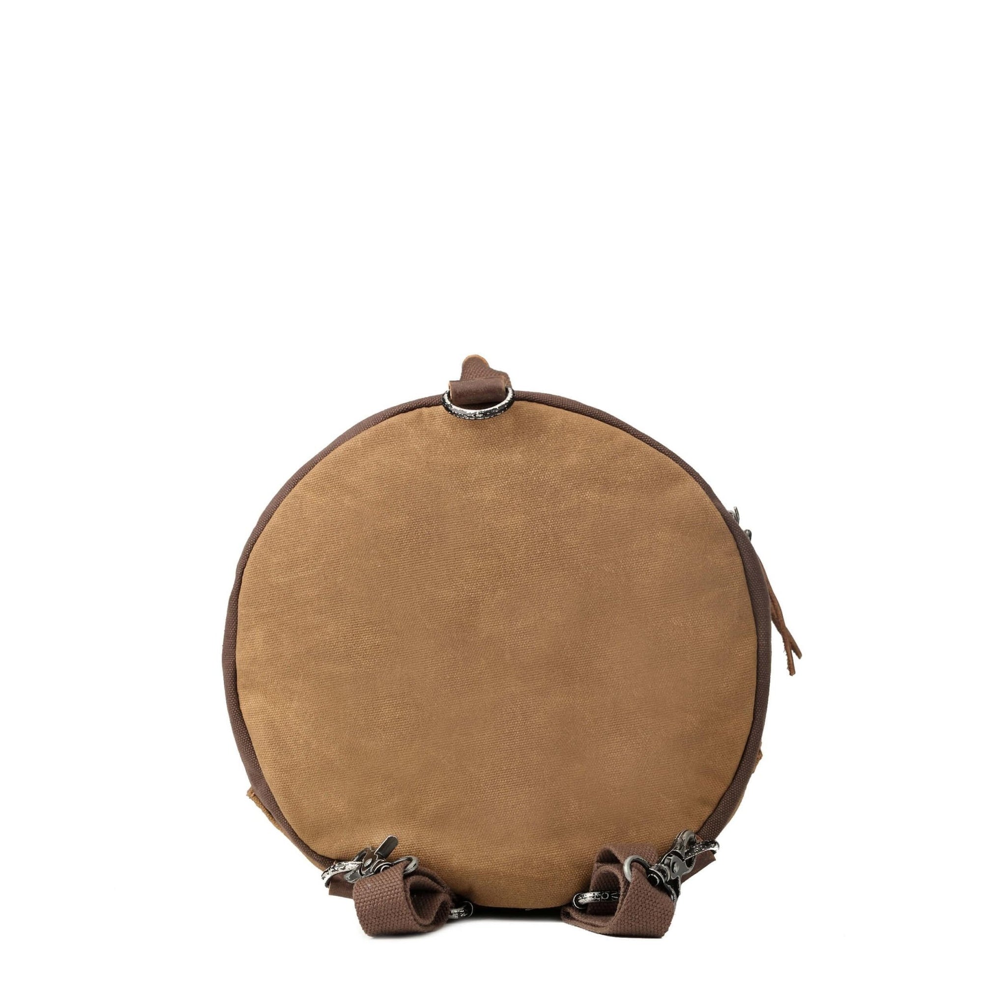 TRP0444 Troop London Heritage Canvas Duffel Backpack - mezetto