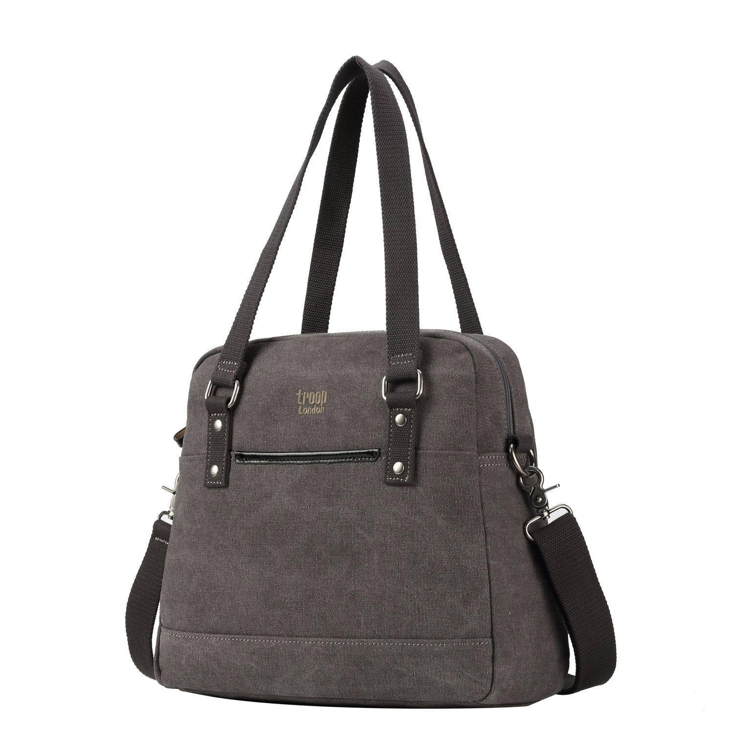 TRP0506 Troop London Classic Canvas Shoulder Bag-0