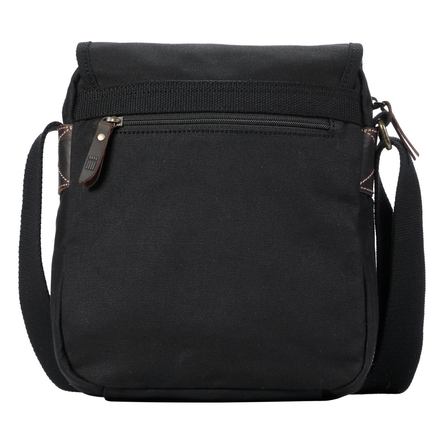 TRP0543 Troop London Heritage Canvas Across body Bag, Shoulder Bag - mezetto