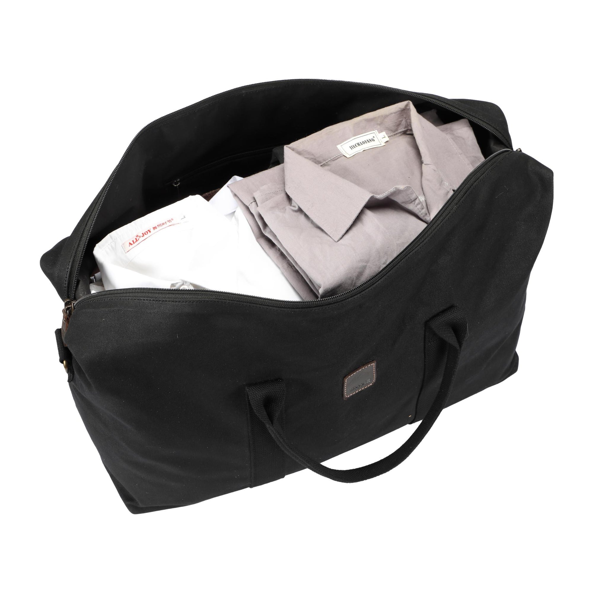 TRP0546 Troop London Heritage Canvas Canvas Holdall - Large - mezetto