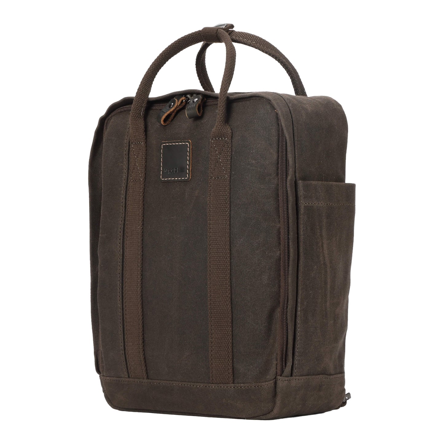 TRP0550 Troop London Classic Canvas Daypack, Backpack - Small-6