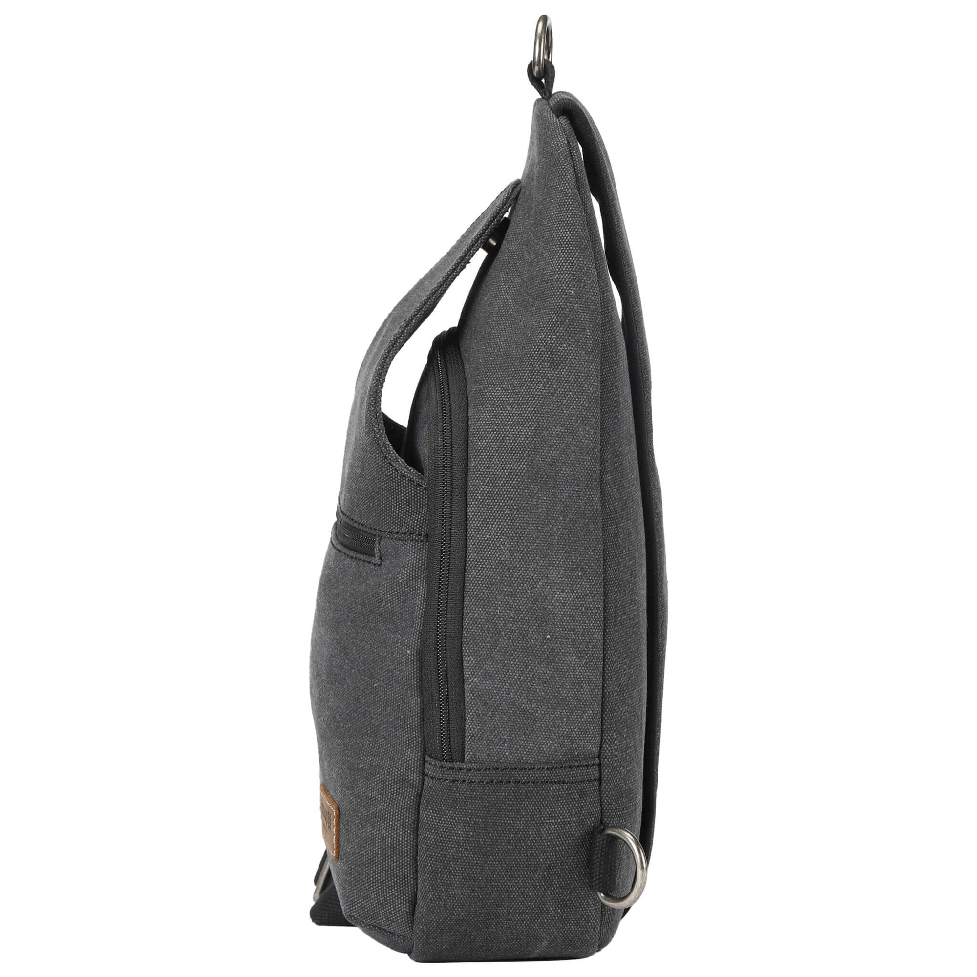 TRP0551 Troop London Classic Sling Bag, One Strap Backpack - mezetto