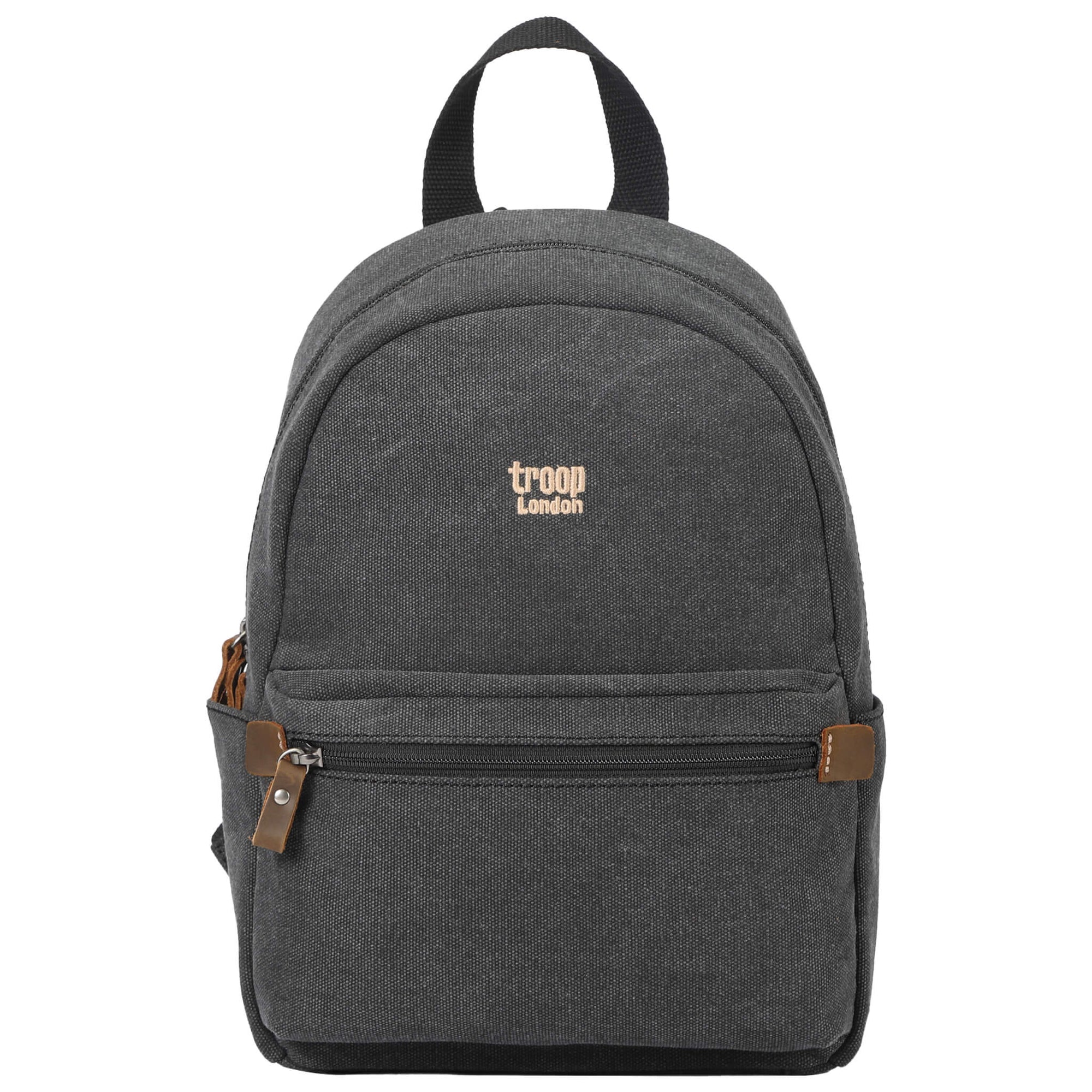 TRP0552 Troop London Classic Canvas Backpack (Small) - mezetto