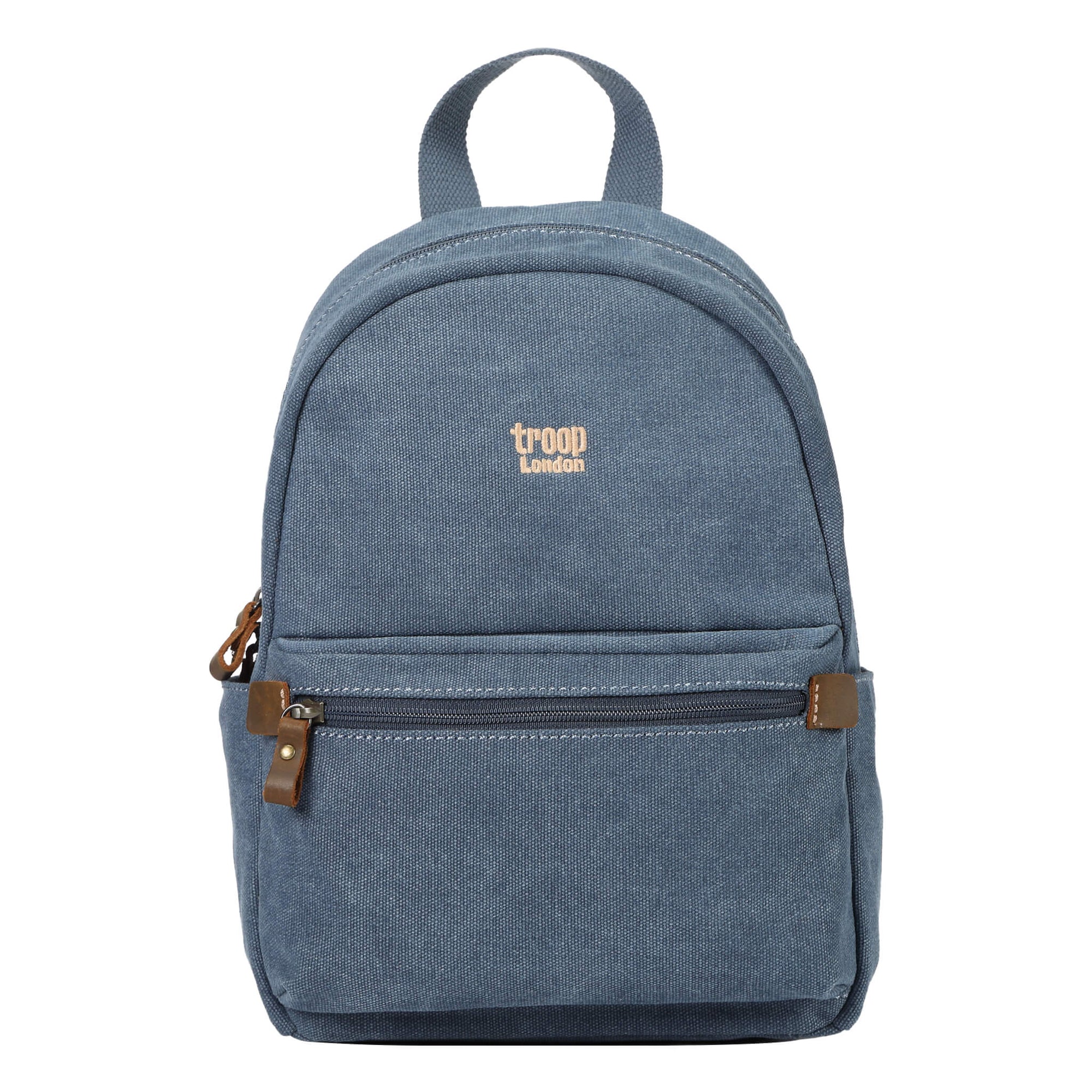 TRP0552 Troop London Classic Canvas Backpack (Small) - mezetto