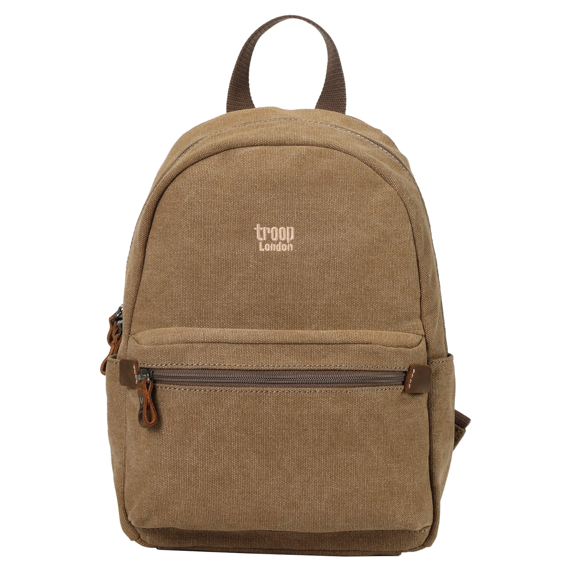 TRP0552 Troop London Classic Canvas Backpack (Small) - mezetto