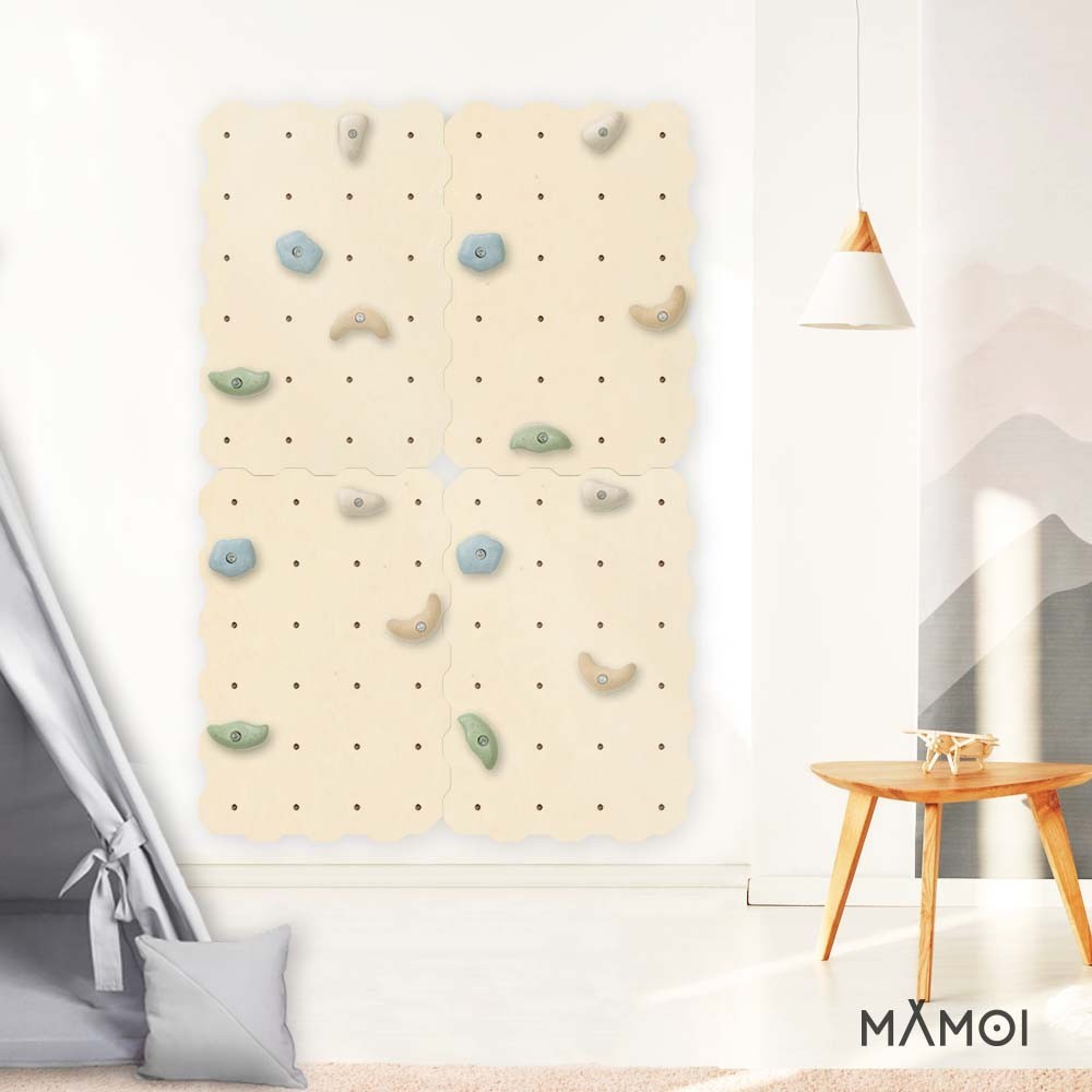 MAMOI® Climbing wall holds for kids | Climbing stones | Climbing holds for kids | Kids Climbing Holds | Rock Climbing Holds | Climbing Wall Holds | Climbing Holds for Wall | Made in EU-4