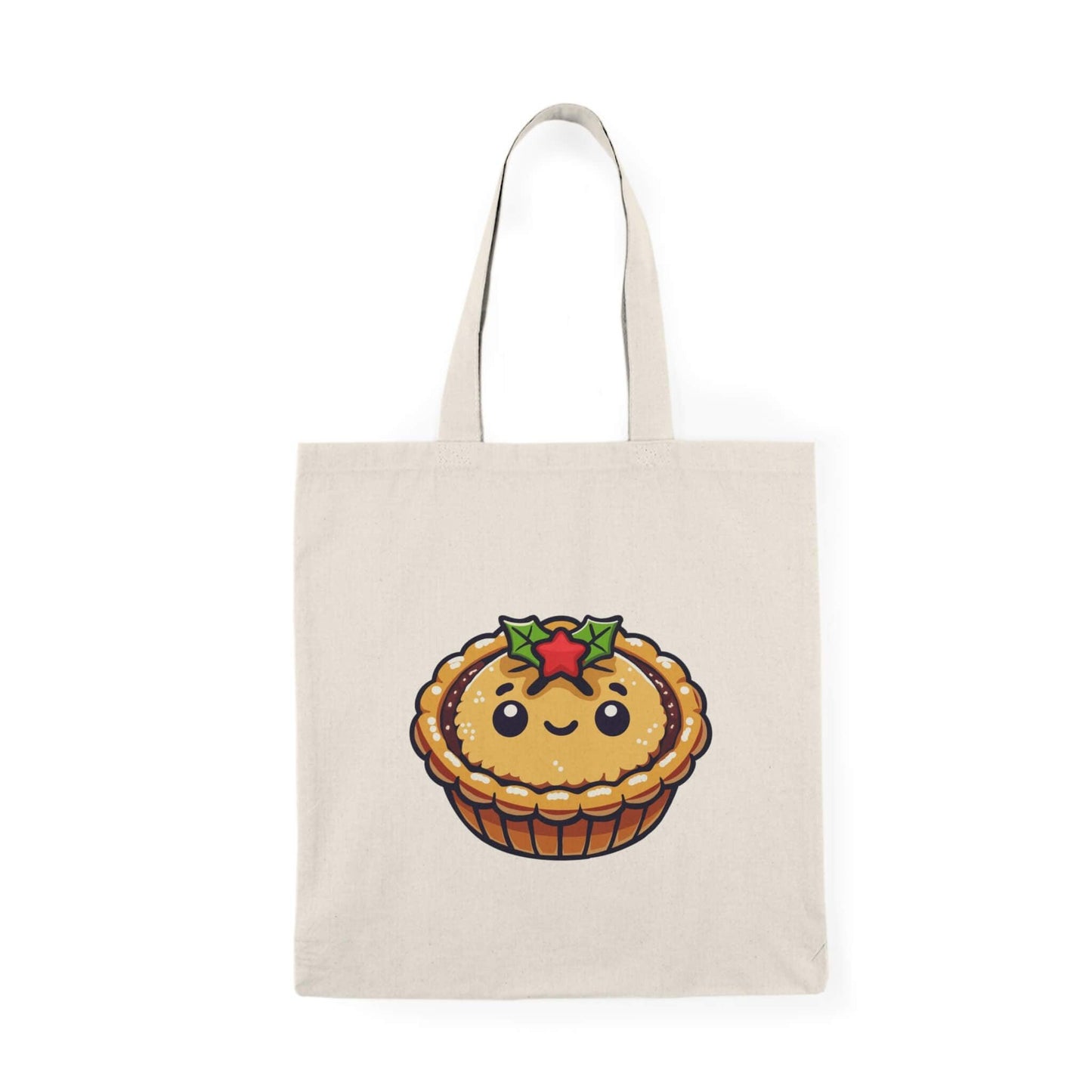 Cute Mince Pie Tote – Eco-Friendly Xmas Bag