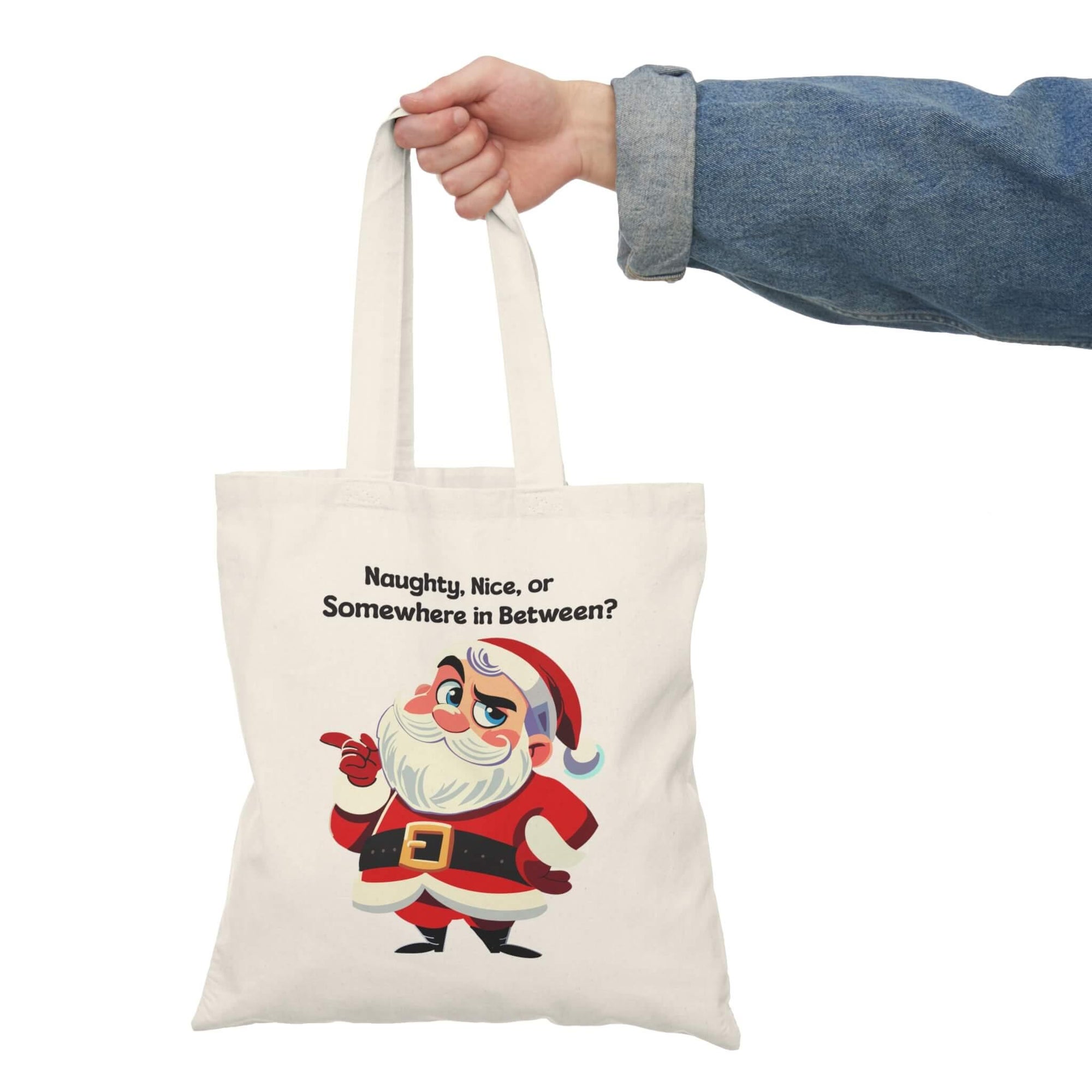 Cheeky Santa Tote – Naughty, Nice, or In-Between?