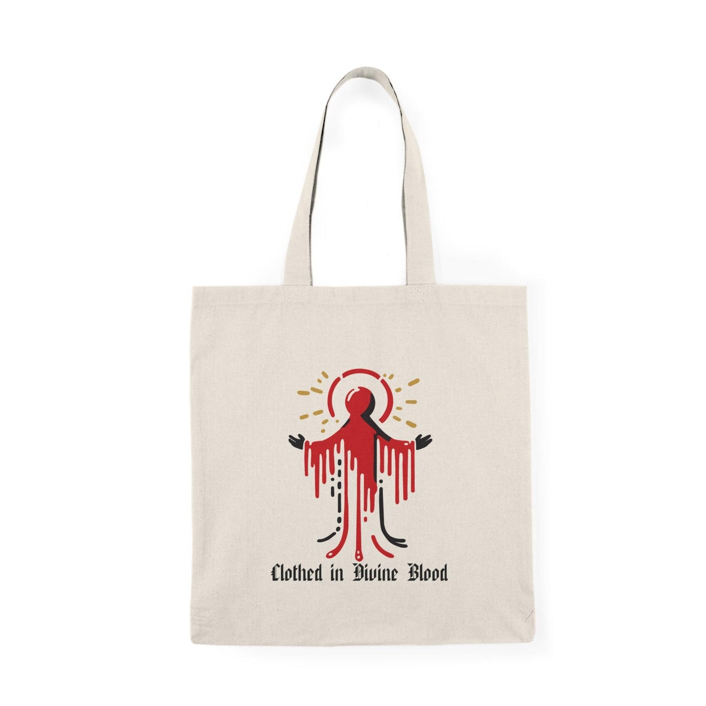 Clothed in Divine Blood Tote Bag
