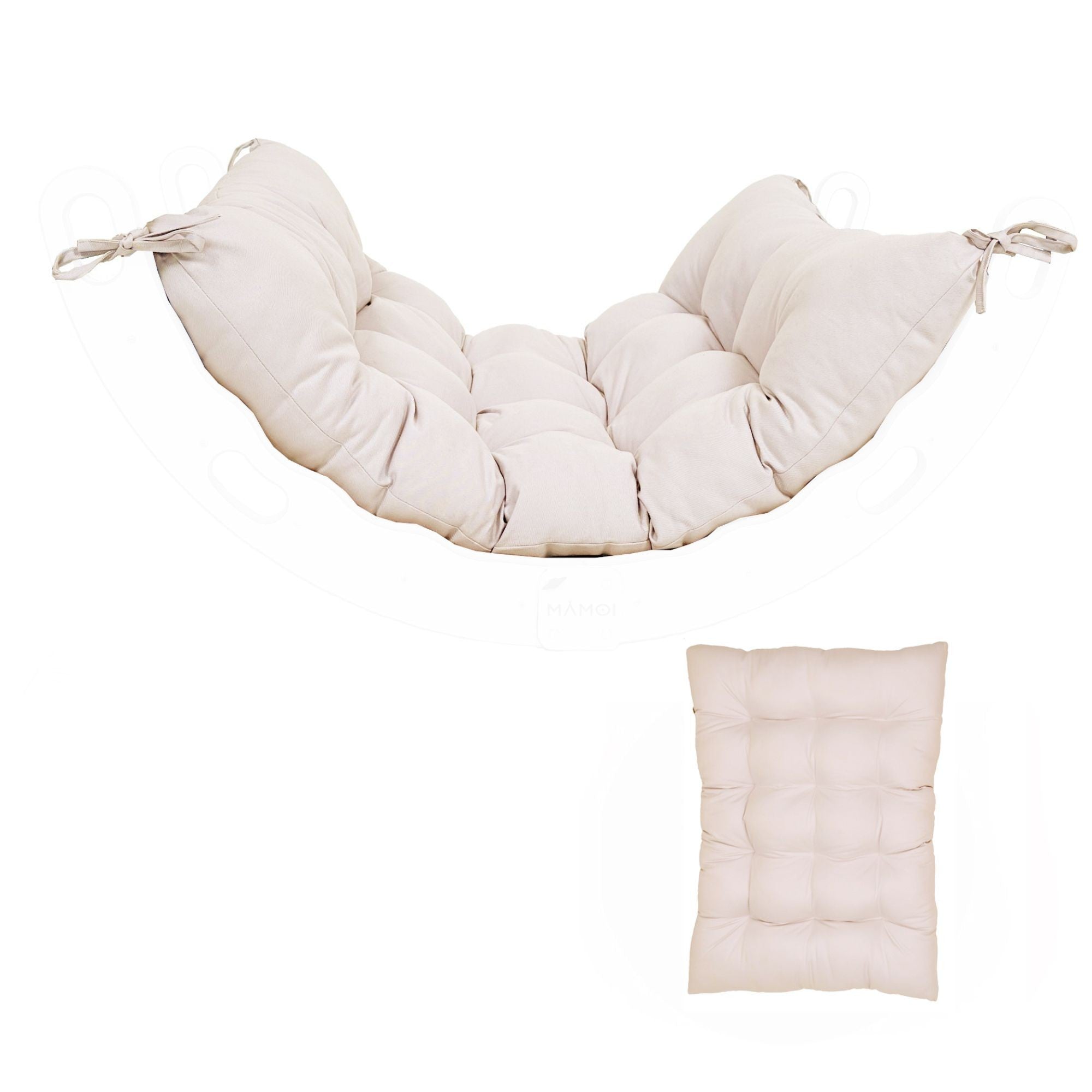 MAMOI® Cushion for toddler climbing frame indoor, Cushion for Baby kids climbing dome, Mat for wooden climbing triangle for children from 1/2/3 years-0