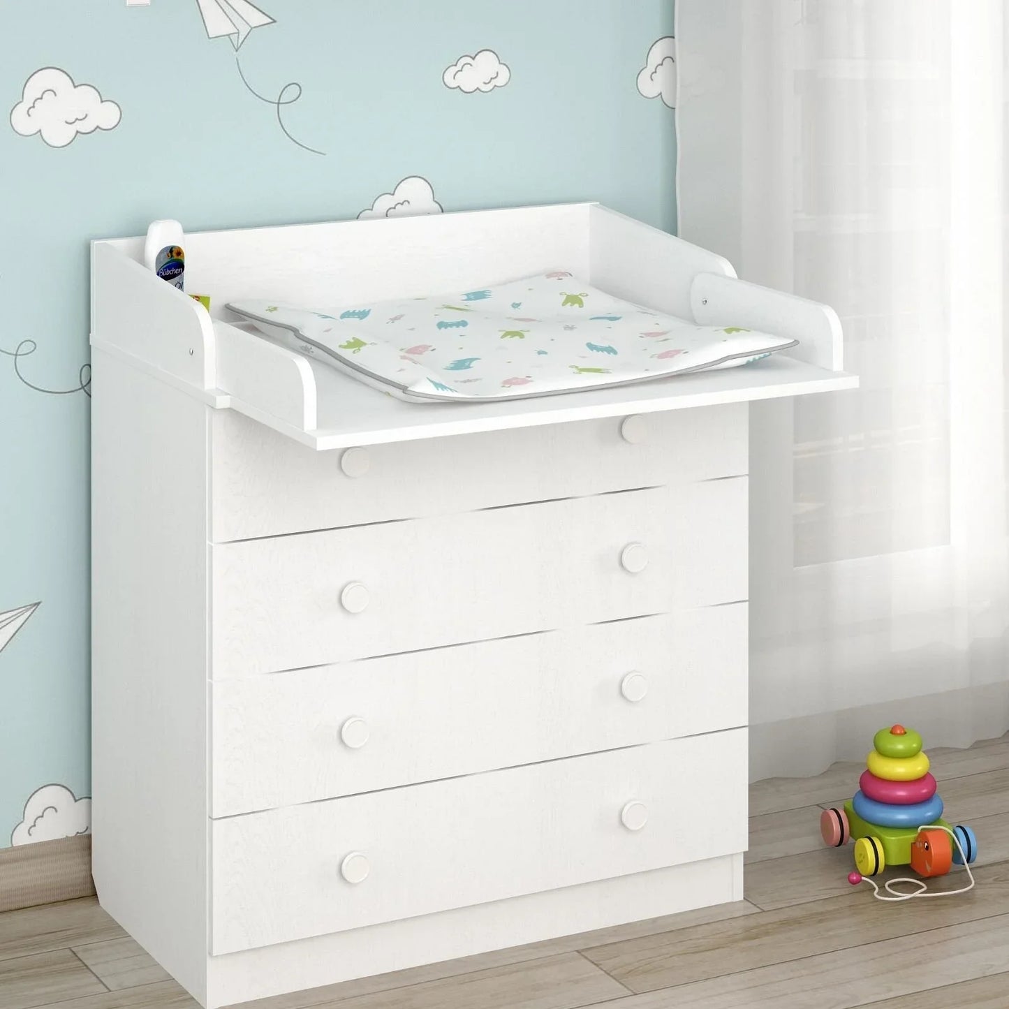 Shefa Kids 800 Changing Dressers - White