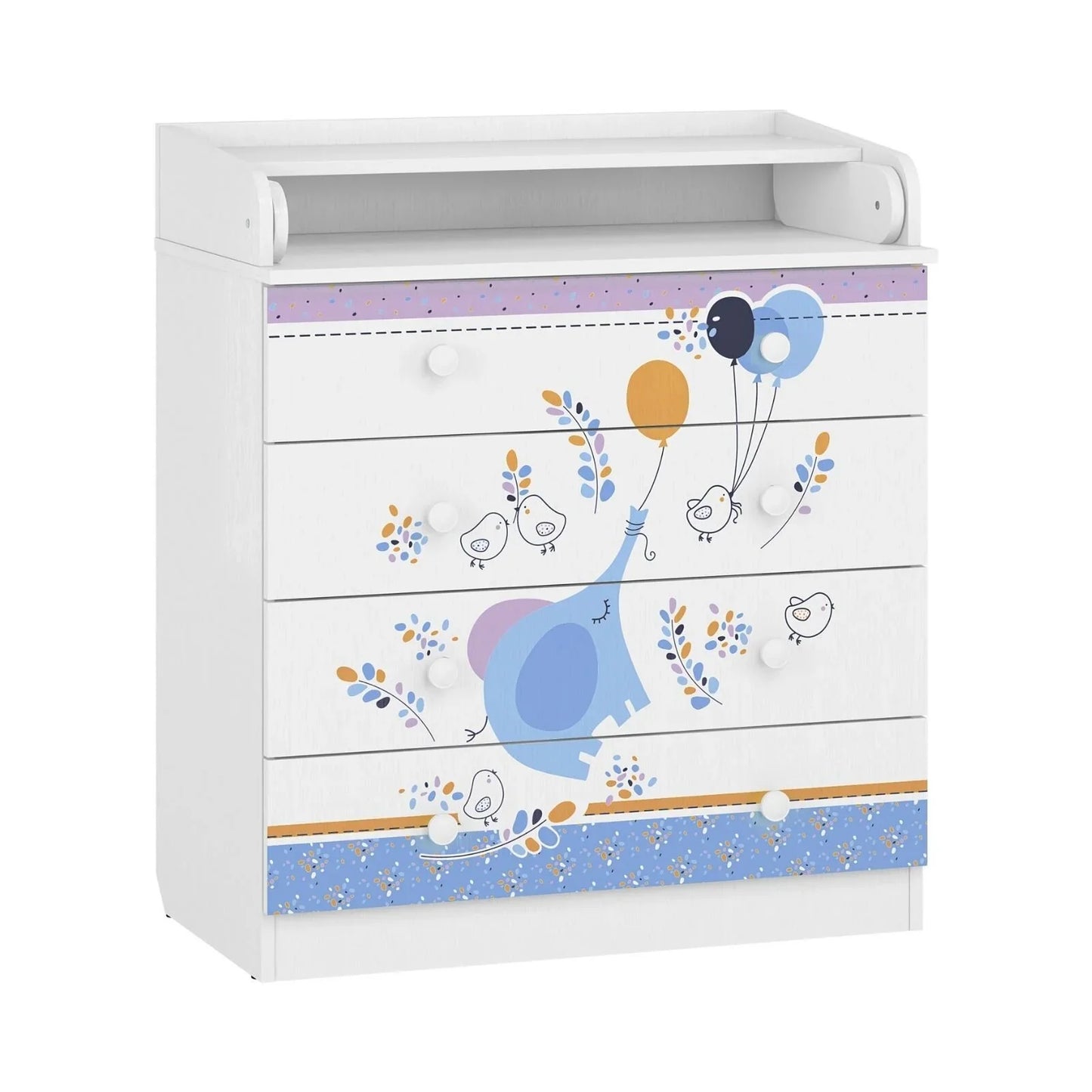 Shefa Kids 800 Changing Dresser - Elephant