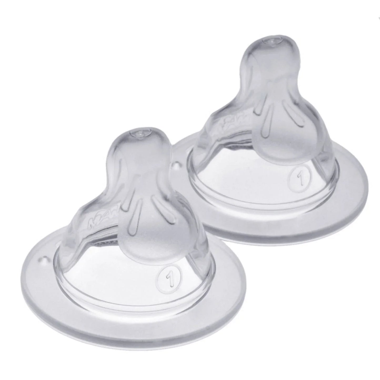 MAM SkinSoft Silicone Teat Slow Flow Pack of 2