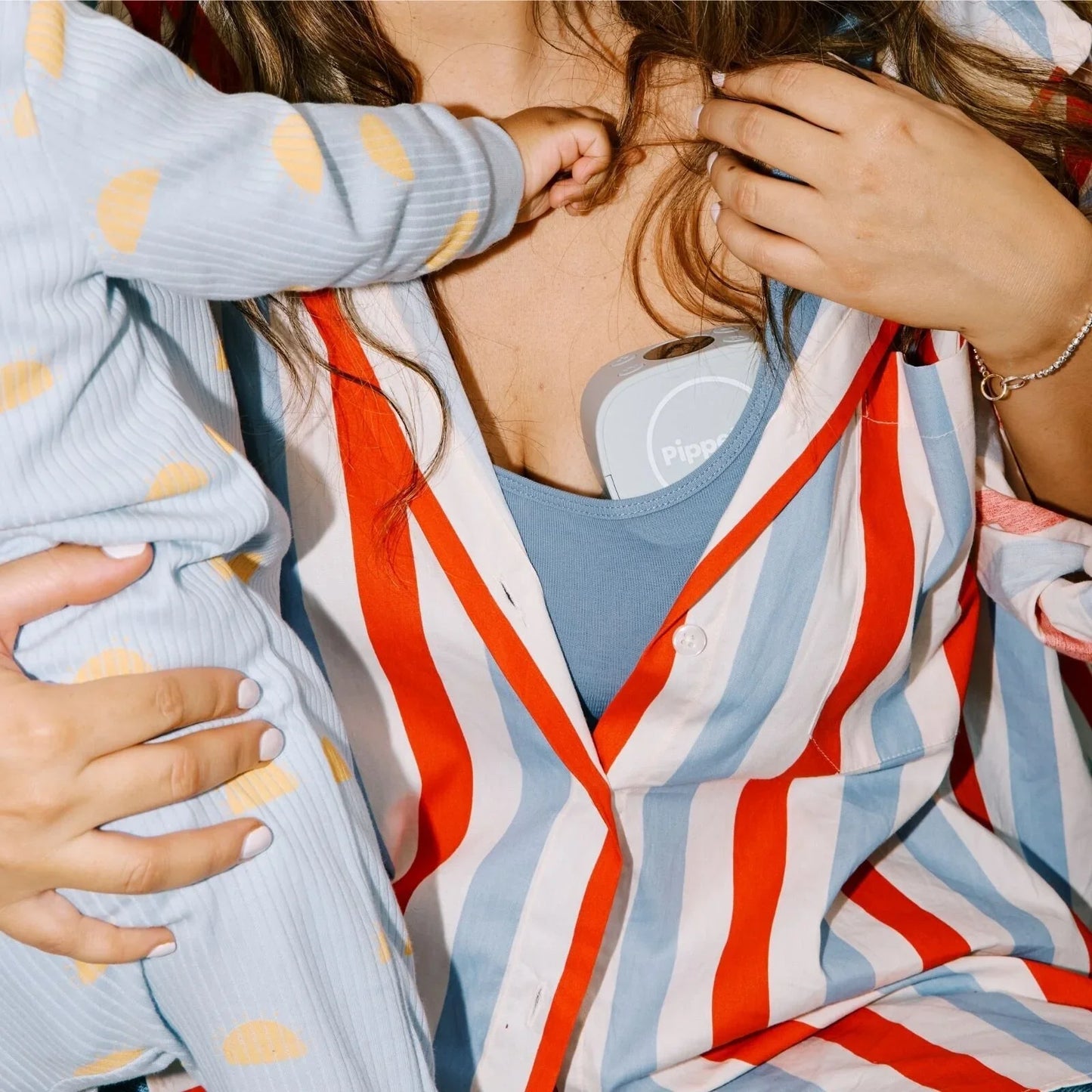 Pippeta Wearable Electric Breast Pump - Sea Salt