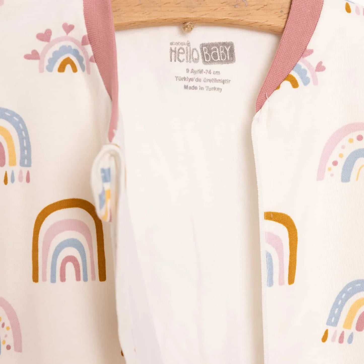 HelloBaby Girl Sleepsuit - Ecru