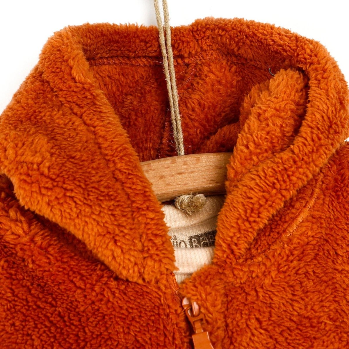 HelloBaby Sweatshirt-Vest-Bottom - Brown